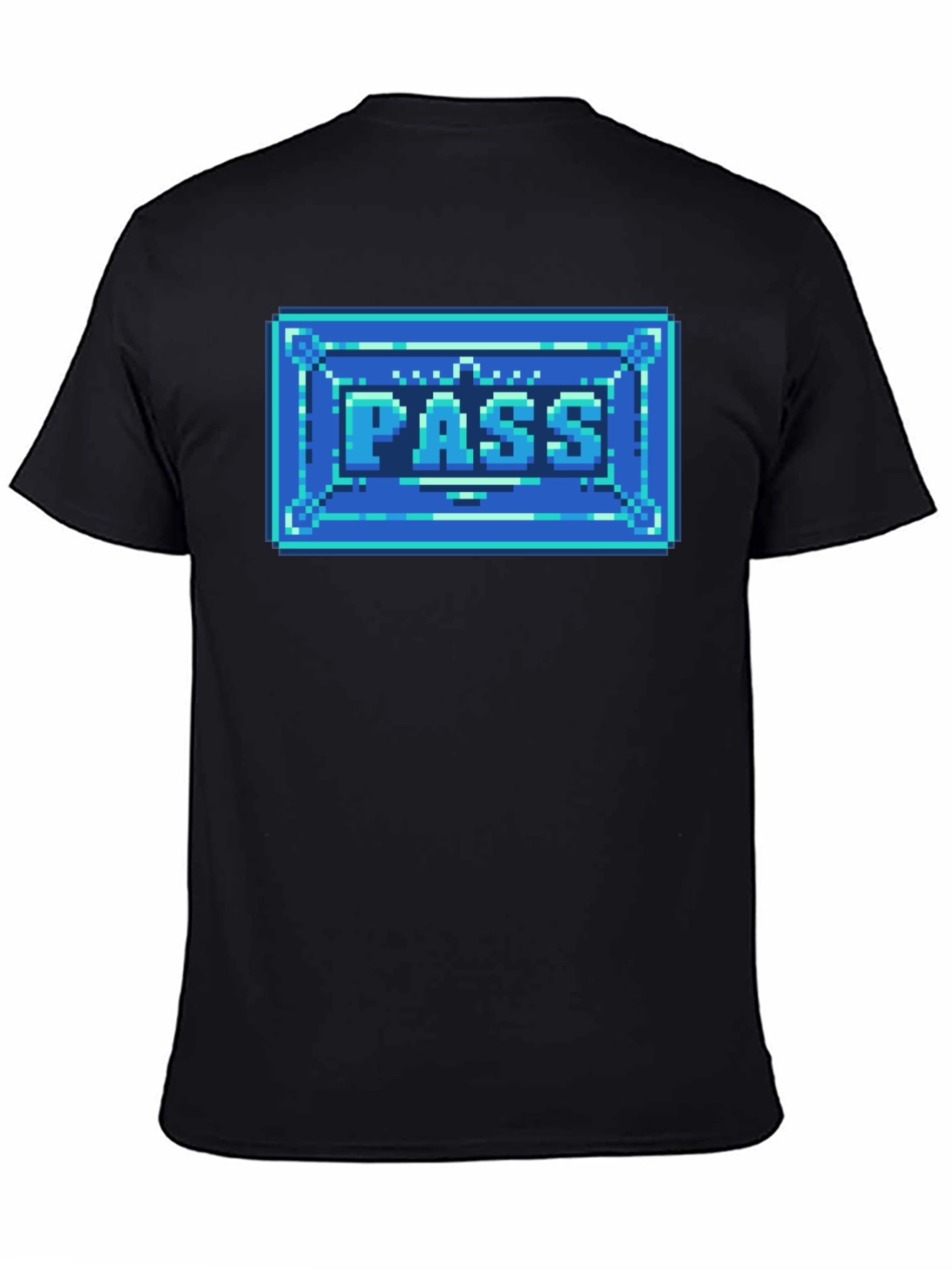 8-Bit Pass T-Shirt - Retro Gaming Style