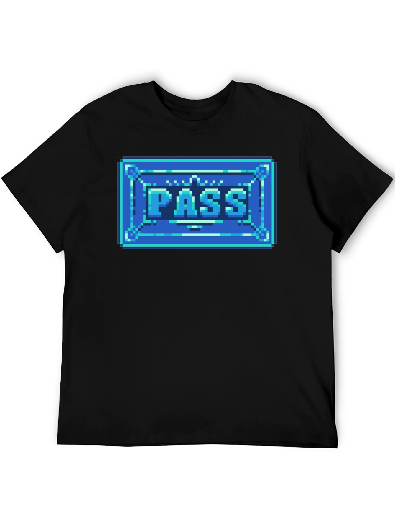 8-Bit Pass T-Shirt - Retro Gaming Style