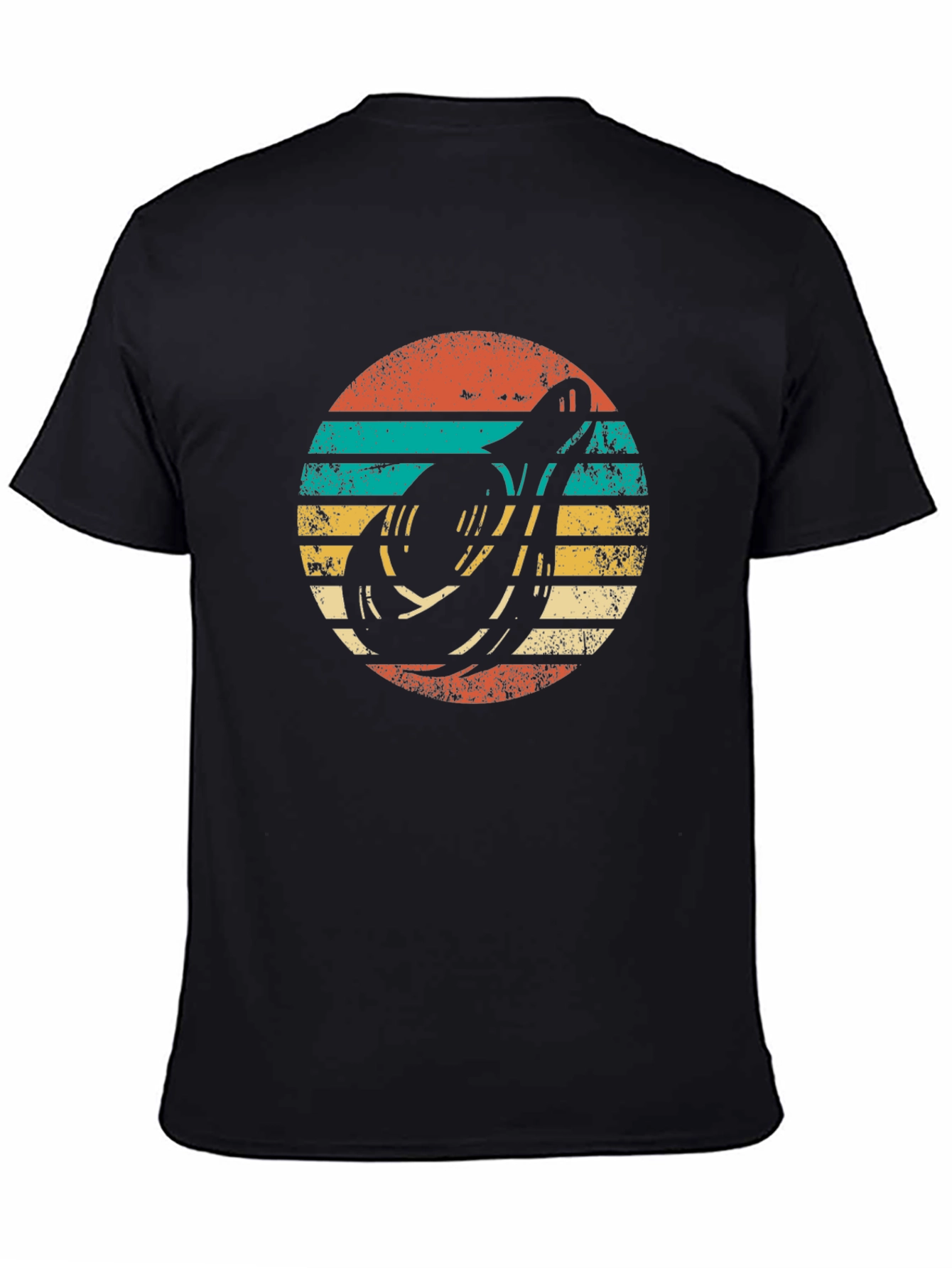 Retro Banjo Sunset T-Shirt - Music Lover Tee