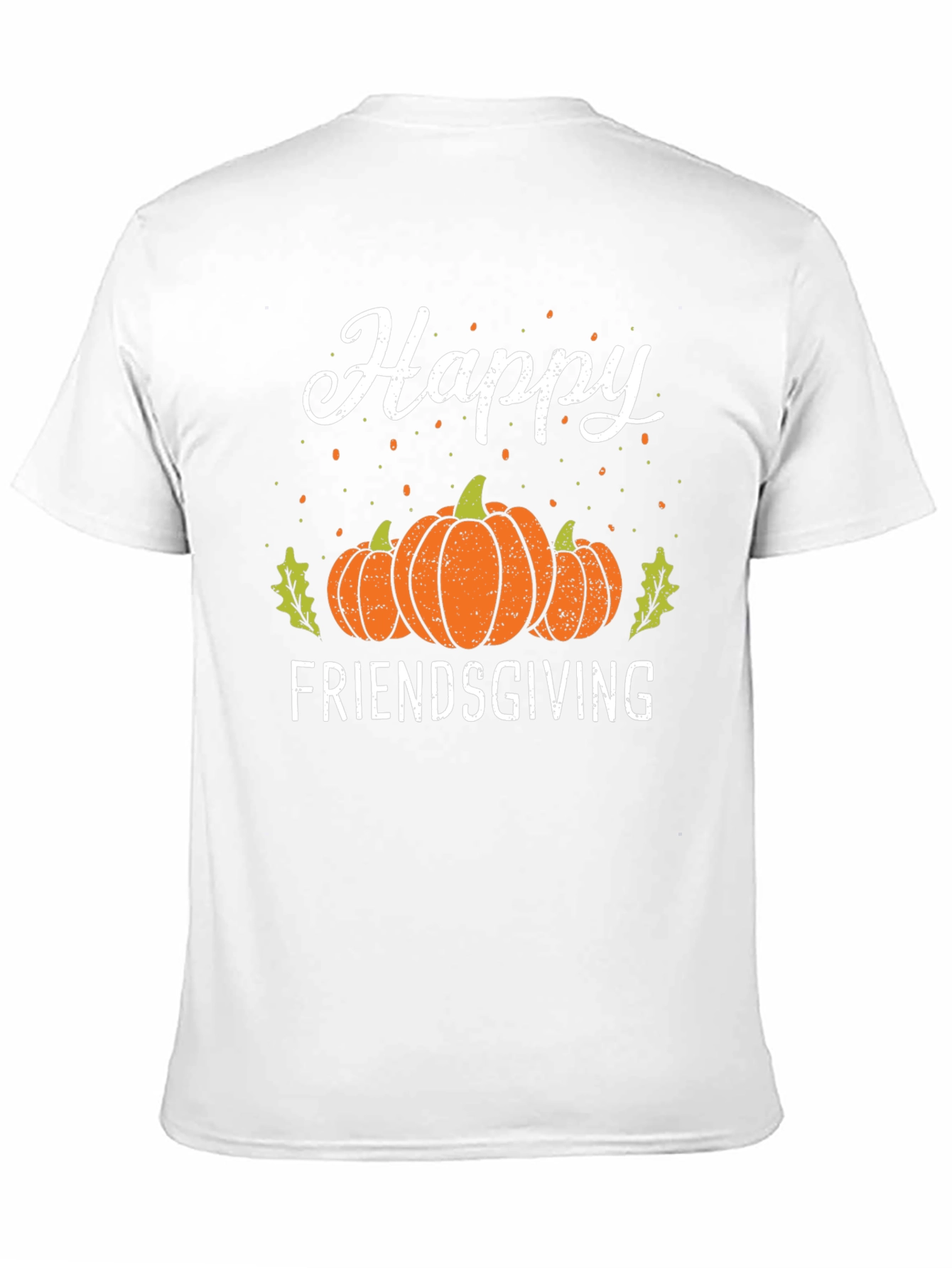 Happy Friendsgiving T-Shirt | Fall Harvest Pumpkin Tee