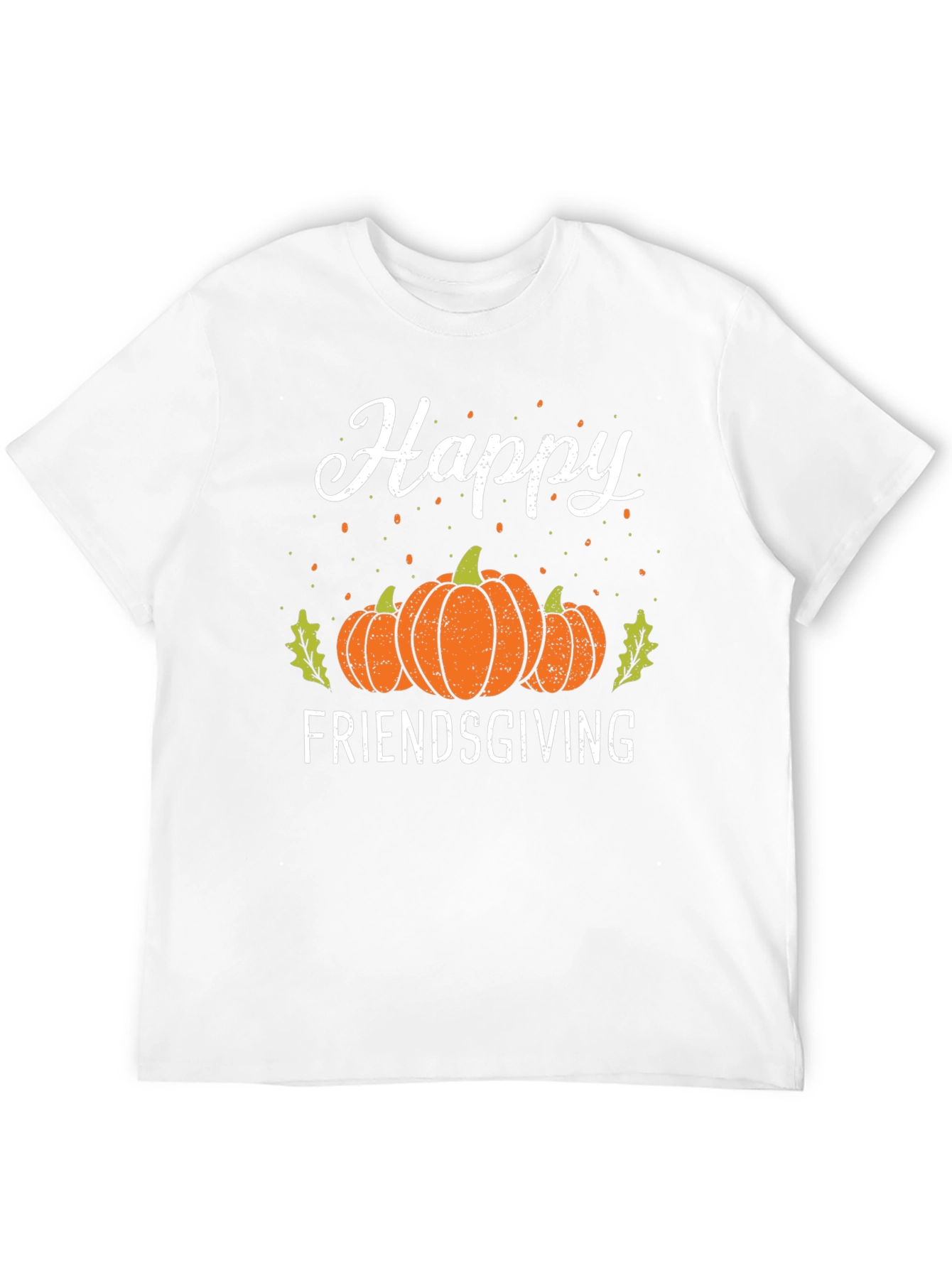 Happy Friendsgiving T-Shirt | Fall Harvest Pumpkin Tee