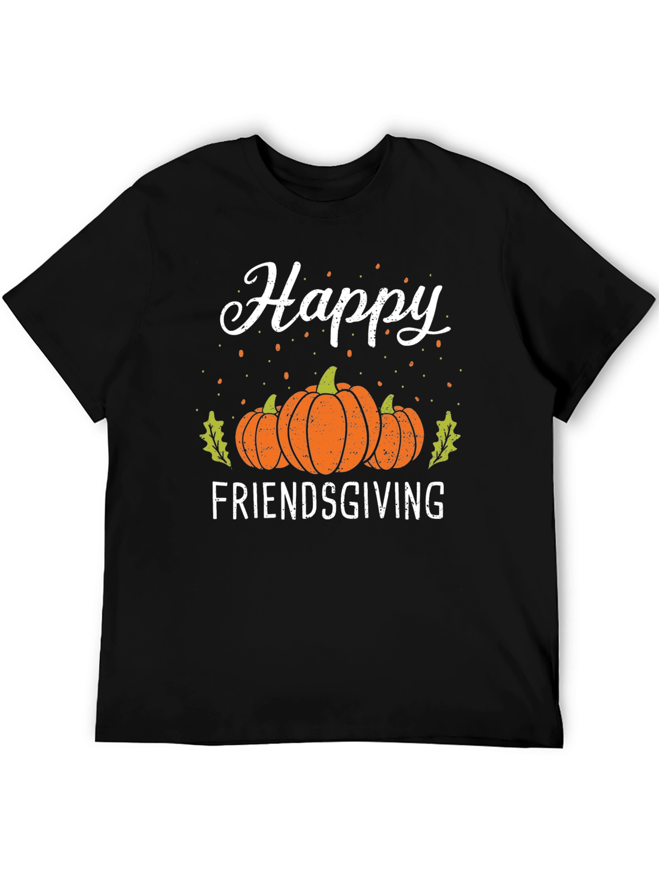 Happy Friendsgiving T-Shirt | Fall Harvest Pumpkin Tee