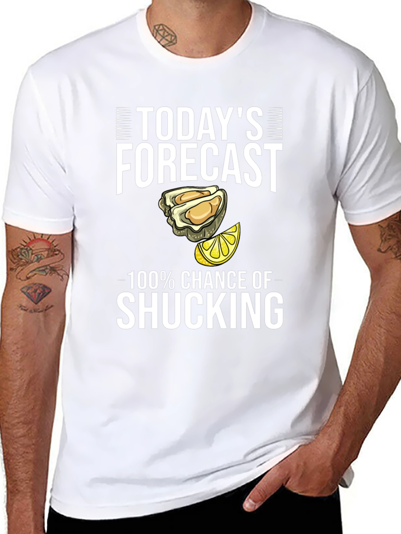 Todays Forecast Shucking T-Shirt