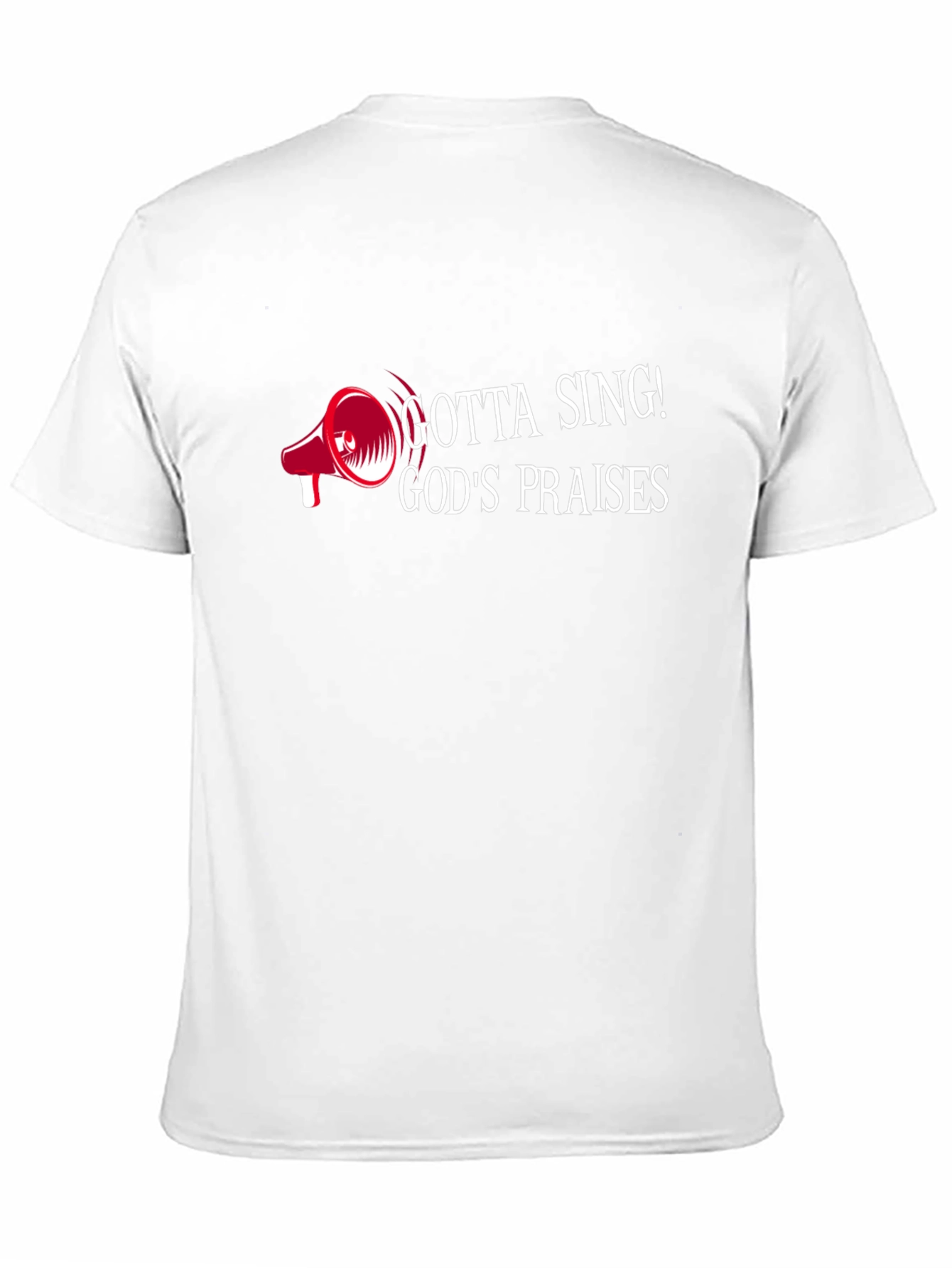 Gotta Sing! Gods Praises Black Graphic Tee
