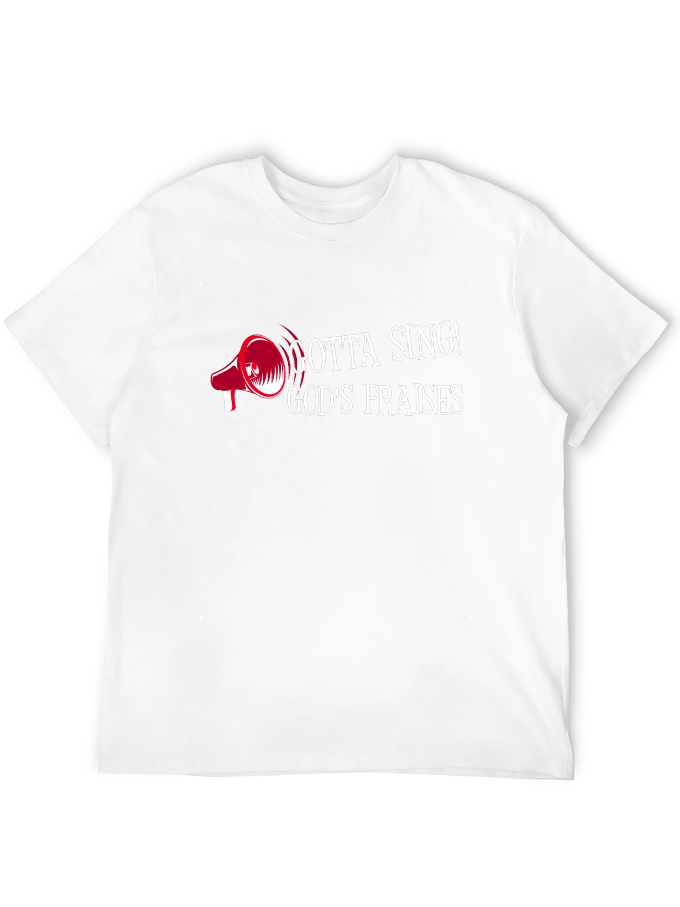 Gotta Sing! Gods Praises Black Graphic Tee