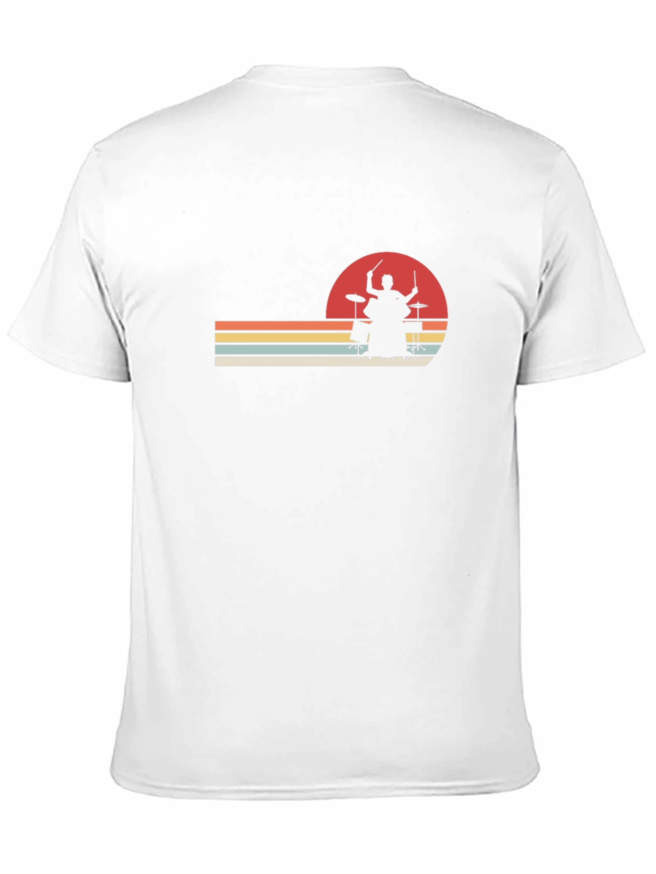 Drummer Sunset Graphic Tee