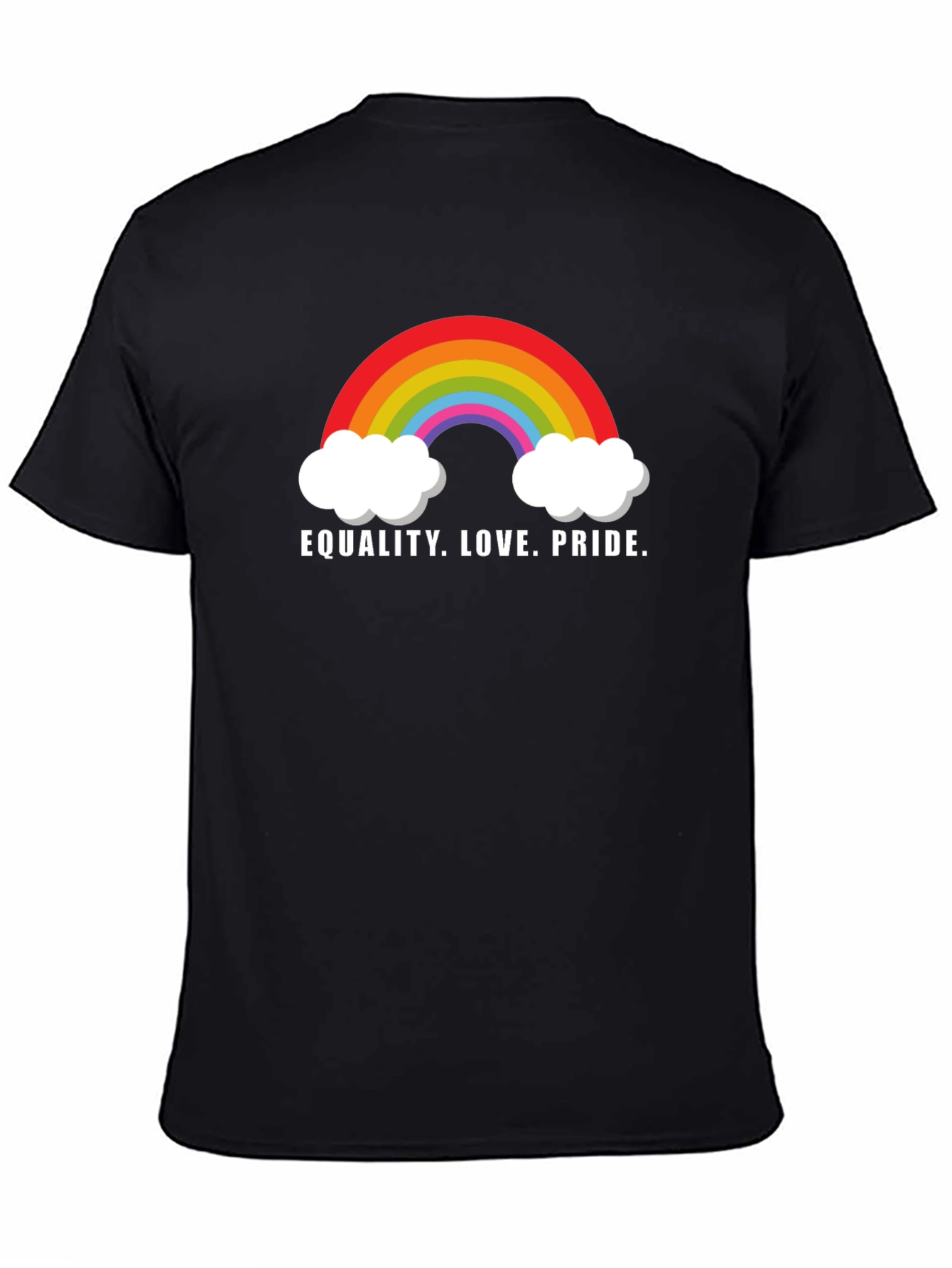Equality Love Pride Rainbow Graphic Tee