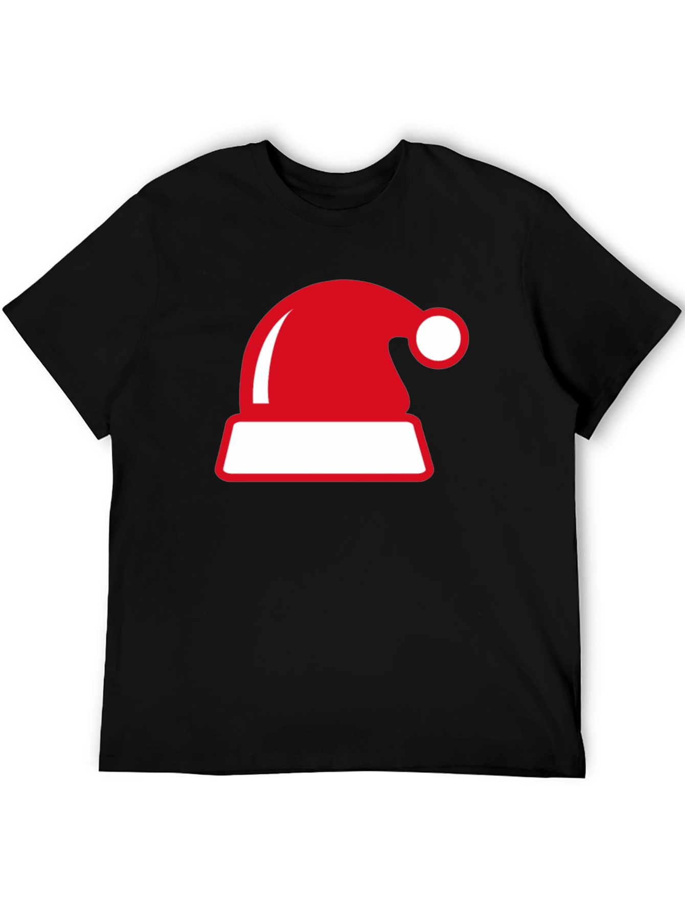 Festive Santa Hat Graphic Tee