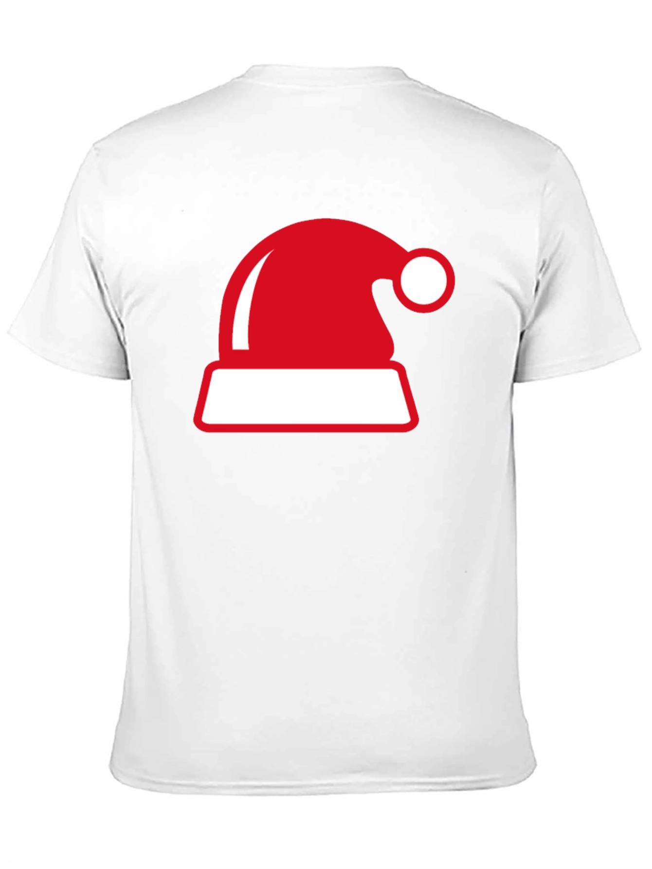 Festive Santa Hat Graphic Tee