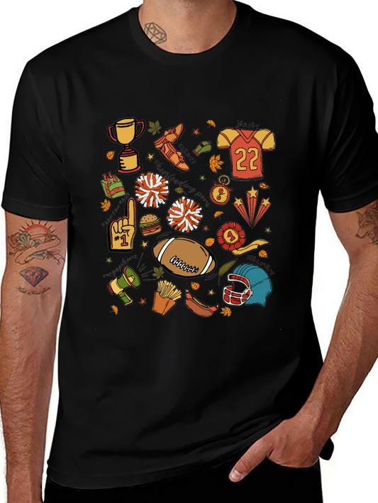 Football Spirit Graphic Tee