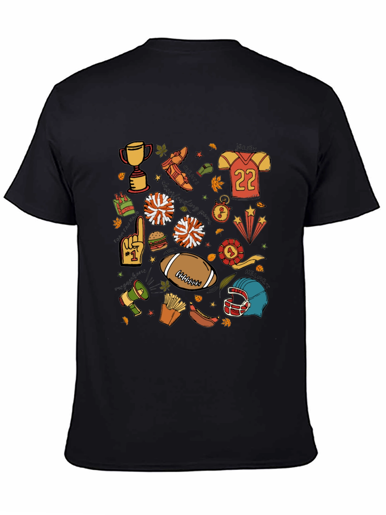 Football Spirit Graphic Tee