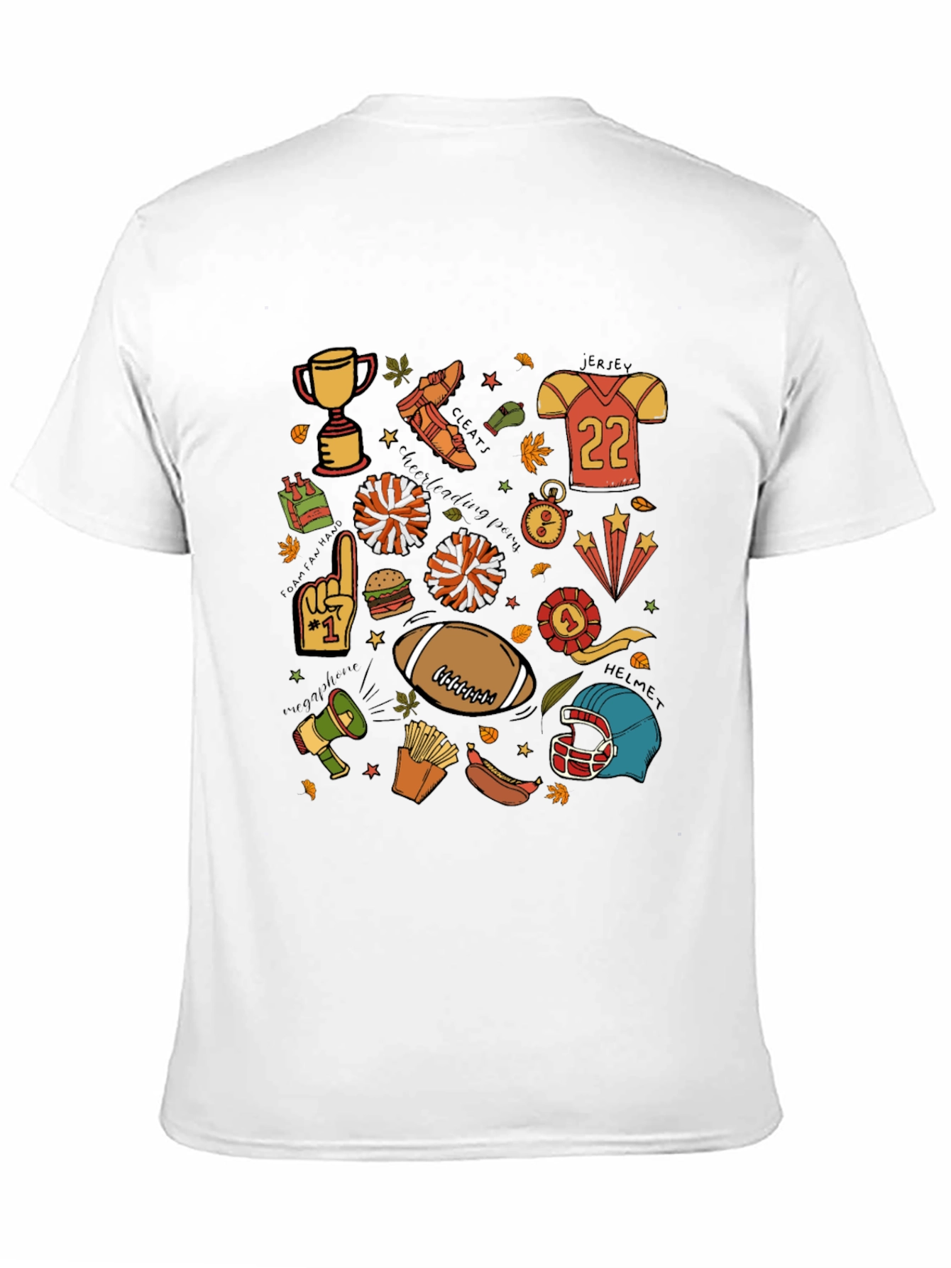 Football Spirit Graphic Tee