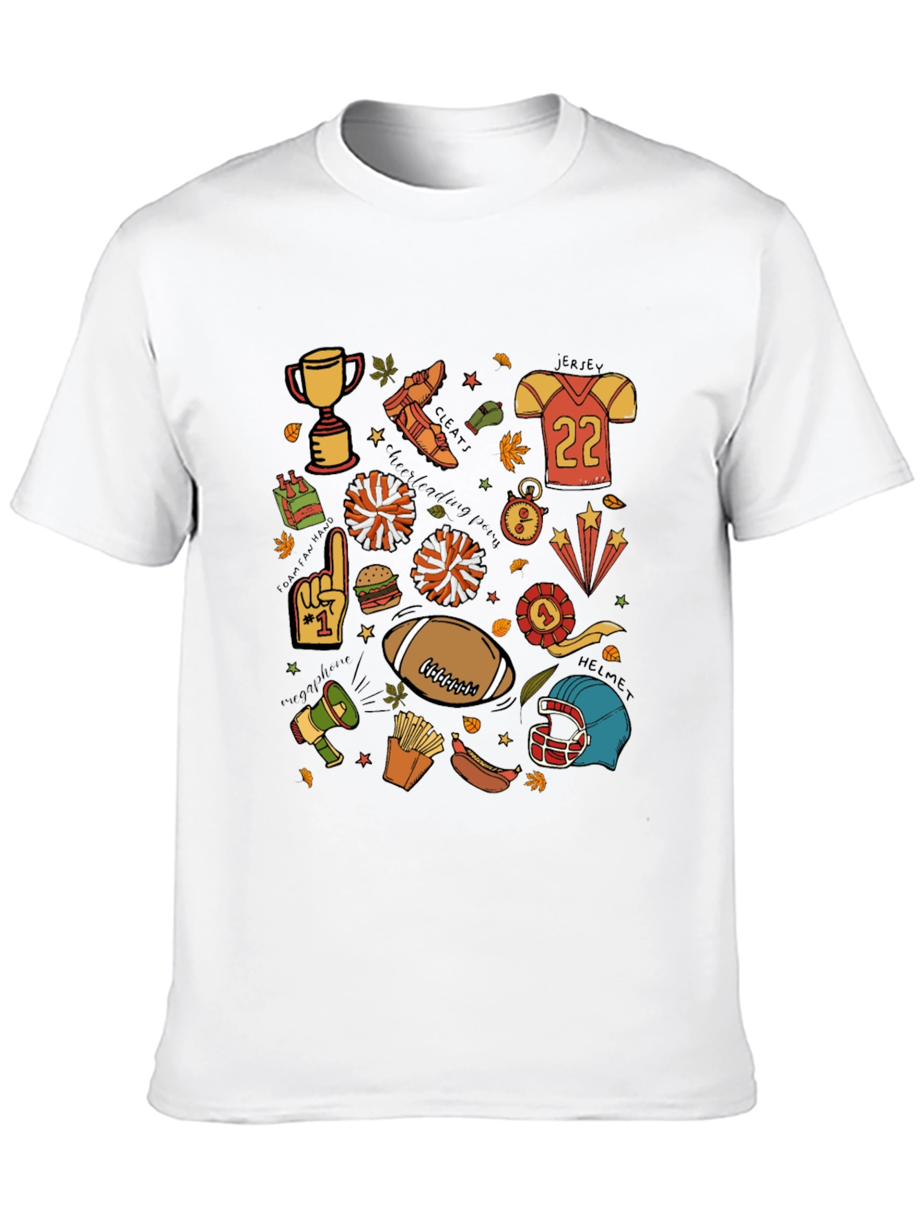 Football Spirit Graphic Tee