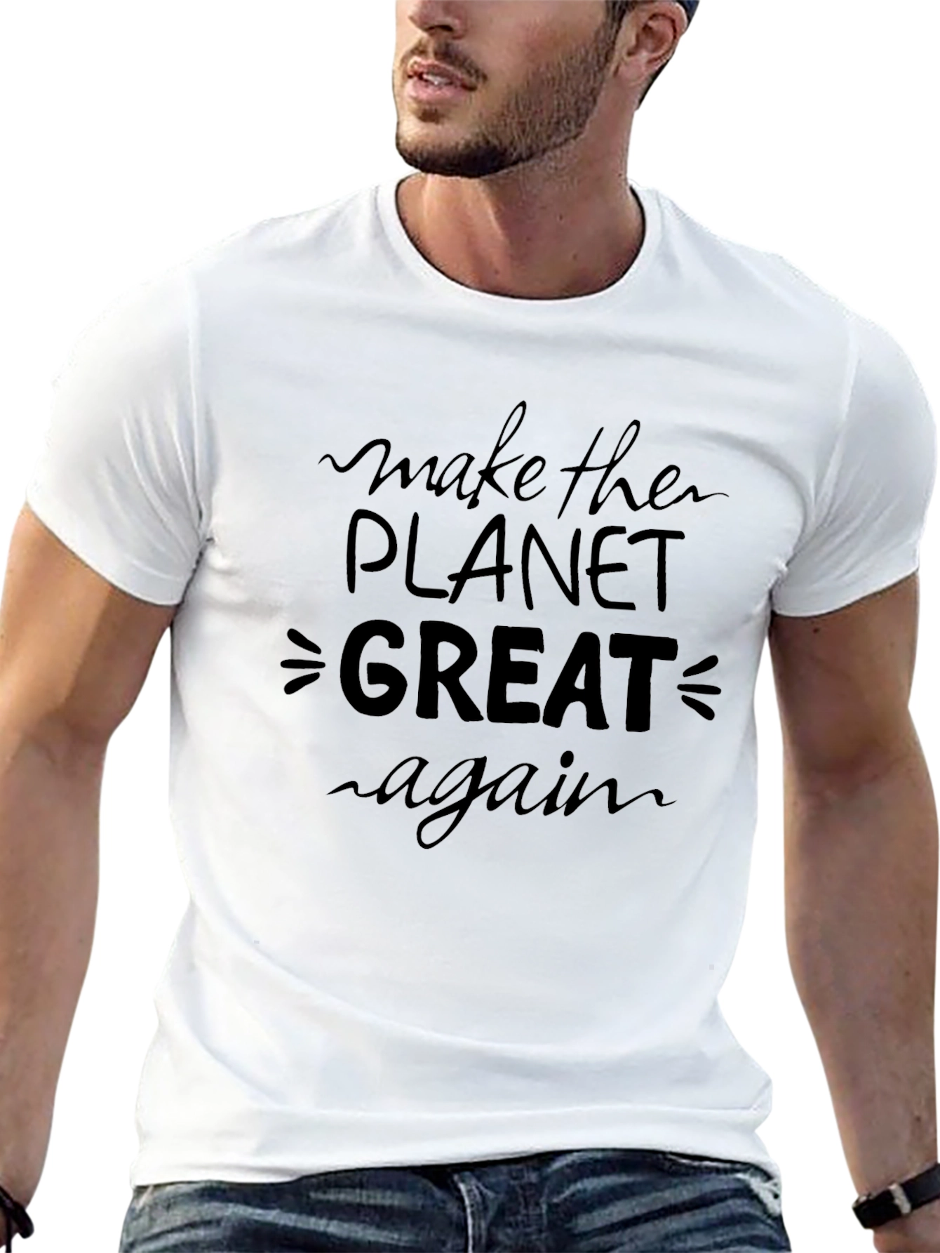 Make the Planet Great Again T-Shirt