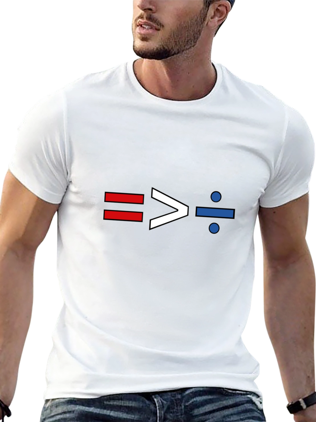 Equality T-Shirt - Red White and Blue Design