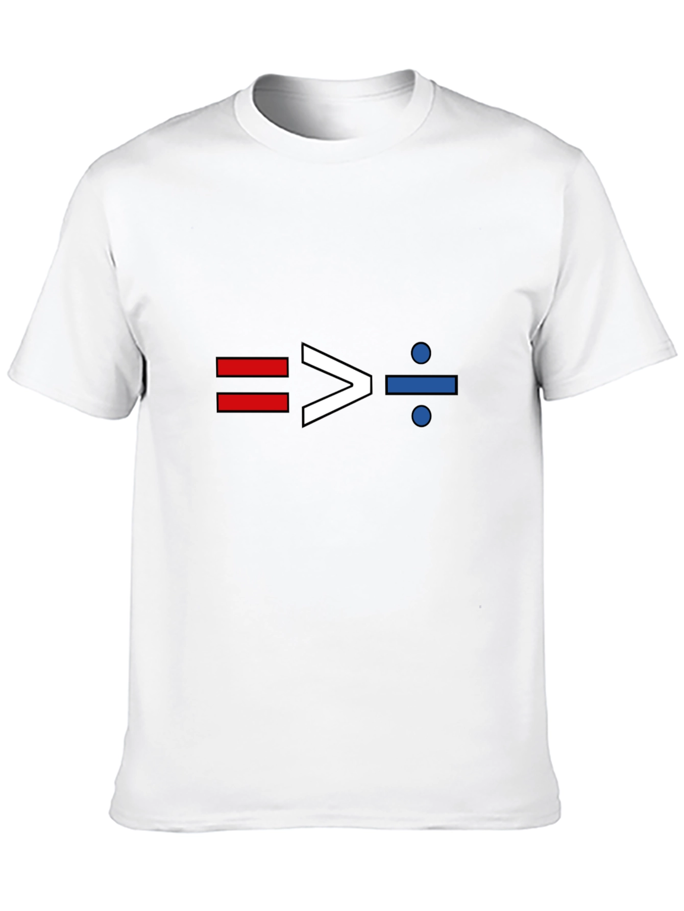 Equality T-Shirt - Red White and Blue Design