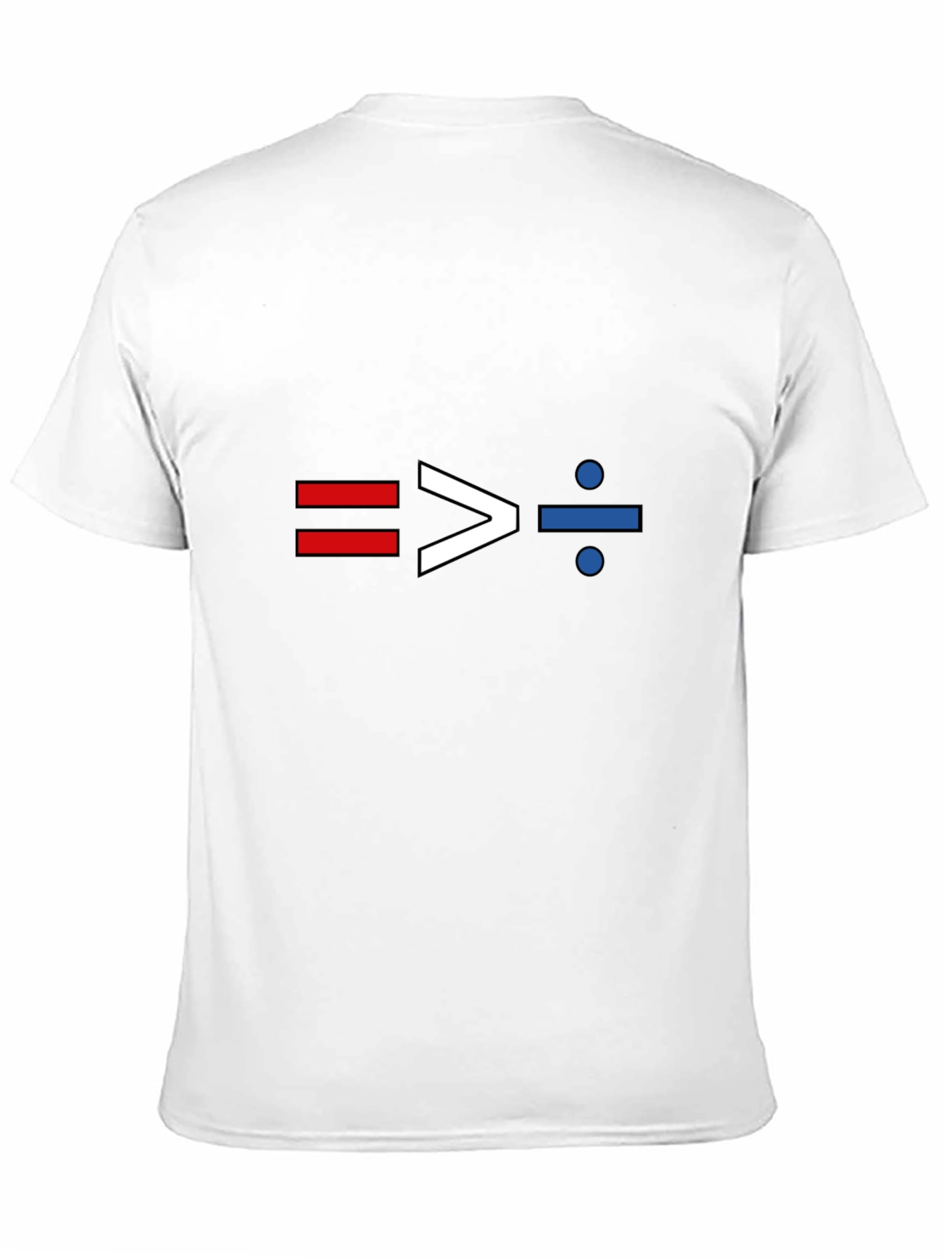 Equality T-Shirt - Red White and Blue Design