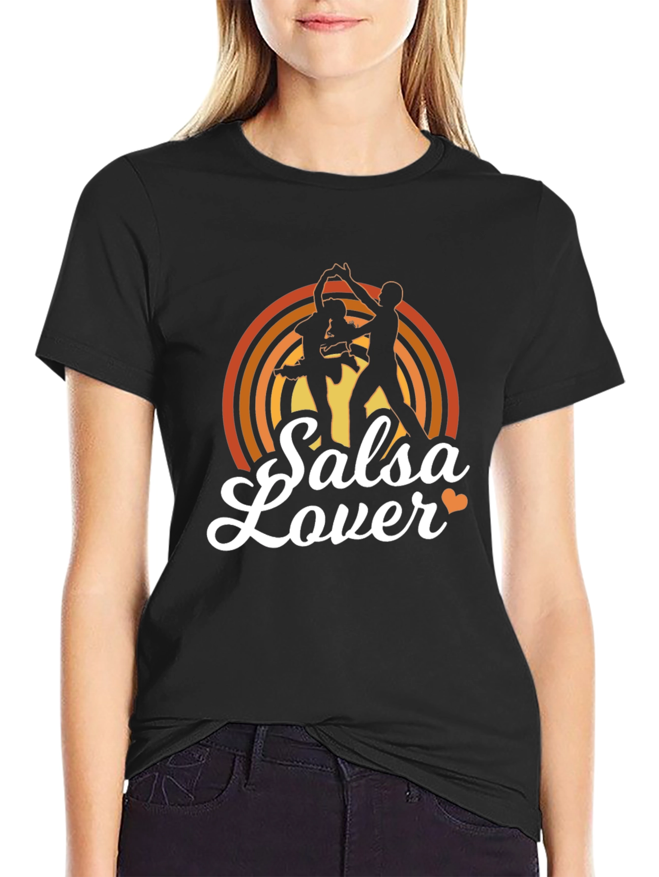 Salsa Lover Black T-Shirt