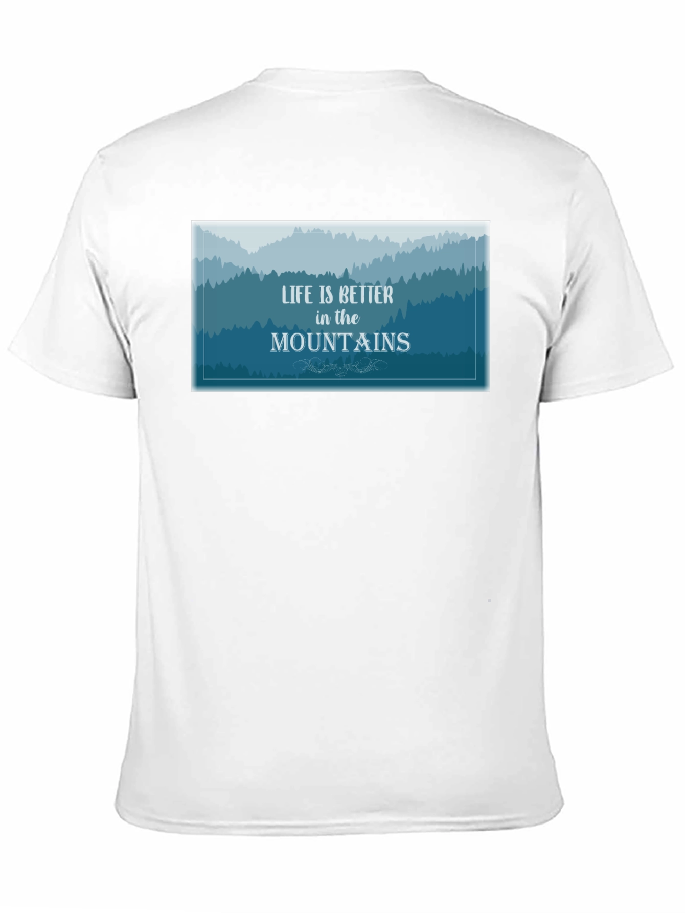 Mountain Life Graphic Tee - Nature Lover Shirt