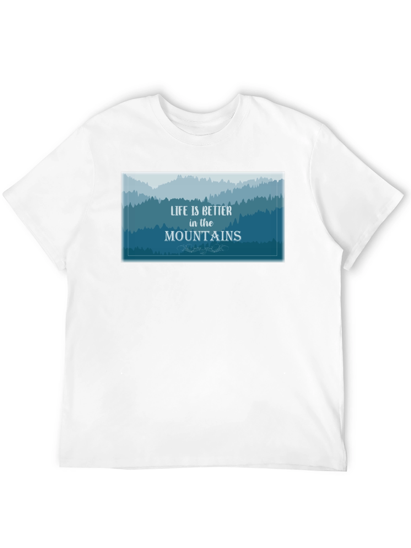 Mountain Life Graphic Tee - Nature Lover Shirt