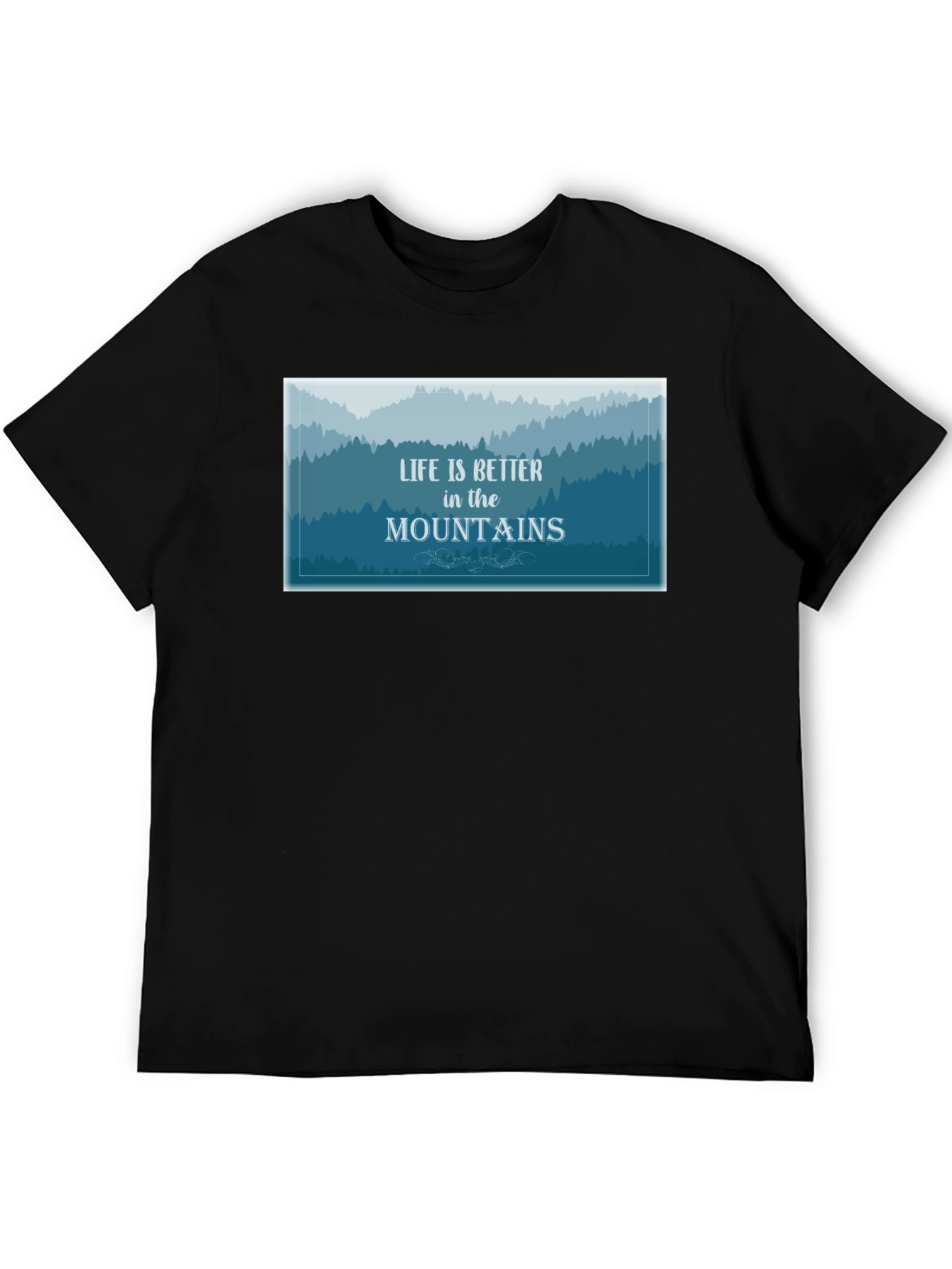 Mountain Life Graphic Tee - Nature Lover Shirt