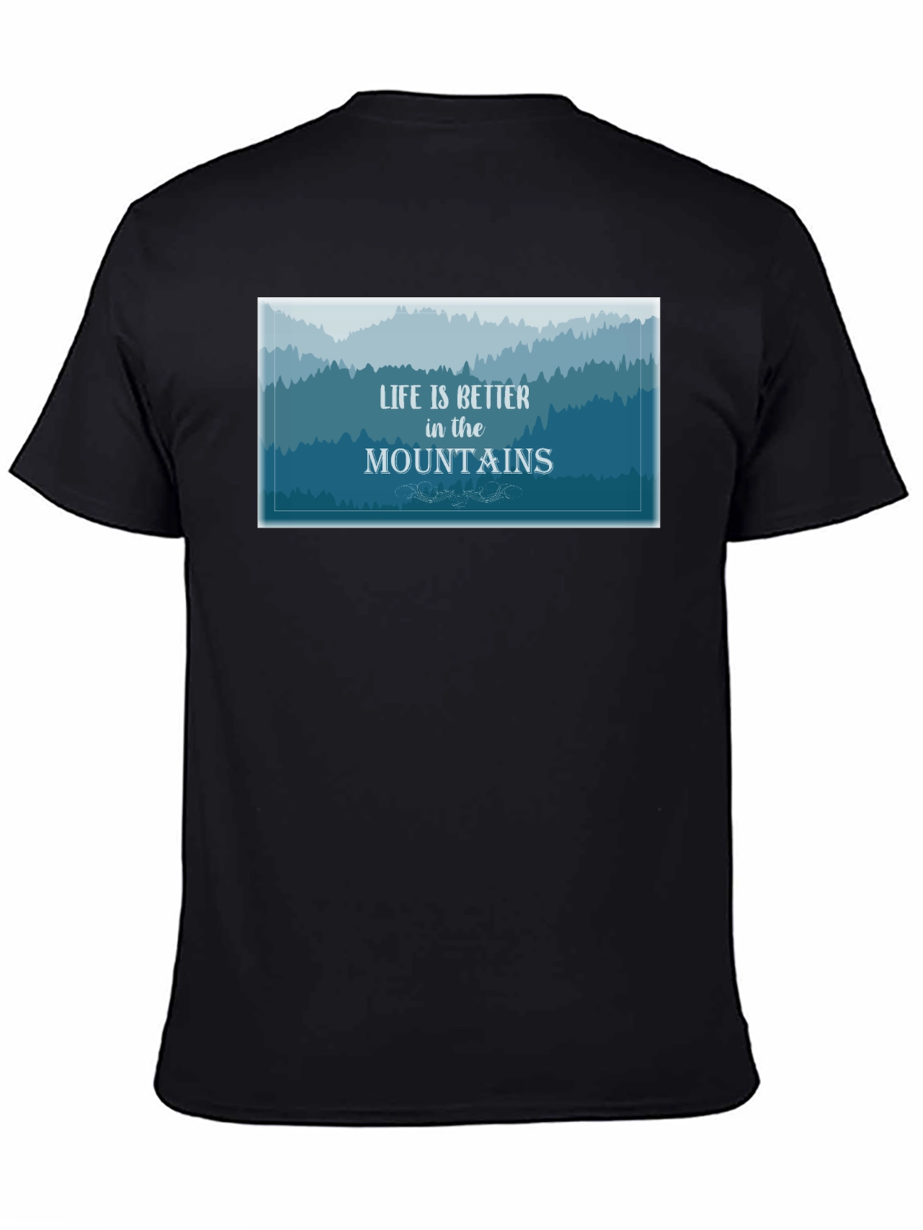 Mountain Life Graphic Tee - Nature Lover Shirt
