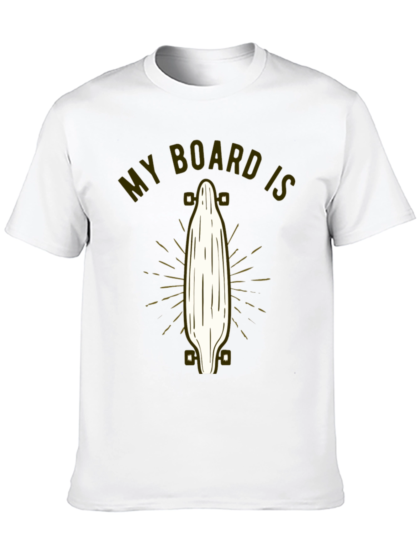 My Board Is T-Shirt - Skateboard Graphic Tee