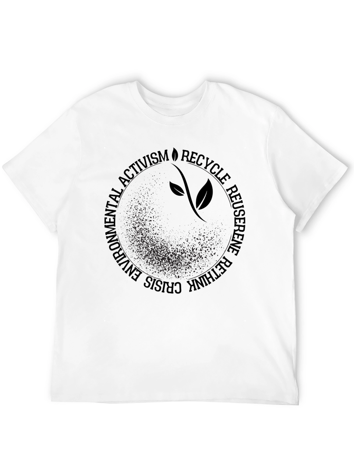 Eco Activism Graphic Tee - Black