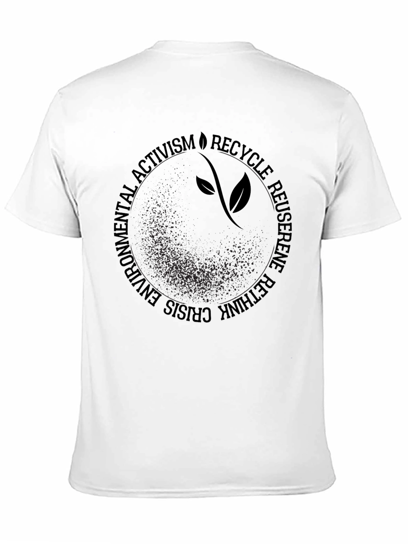Eco Activism Graphic Tee - Black