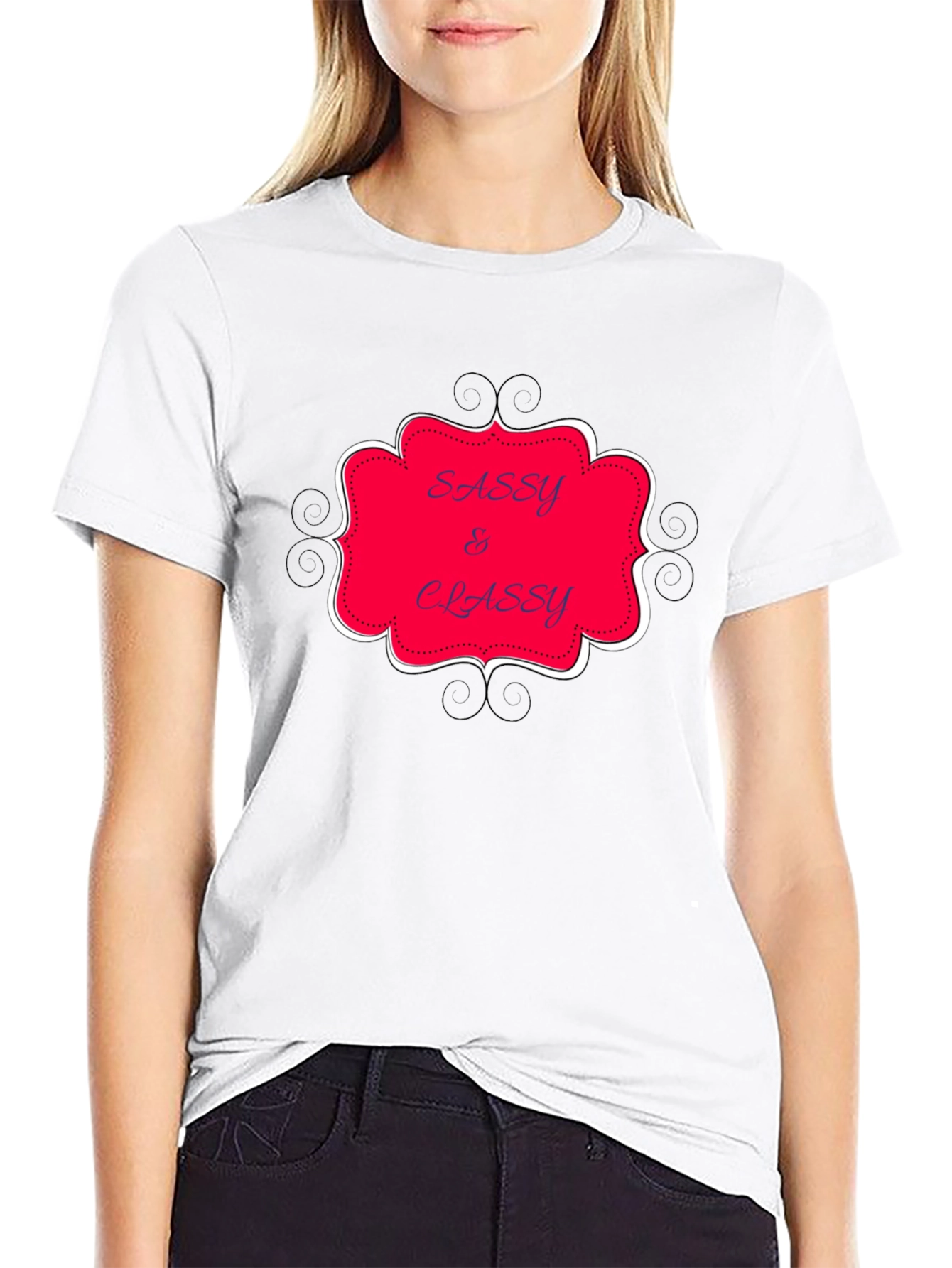 Sassy & Classy Graphic Tee - Stylish Mens T-Shirt