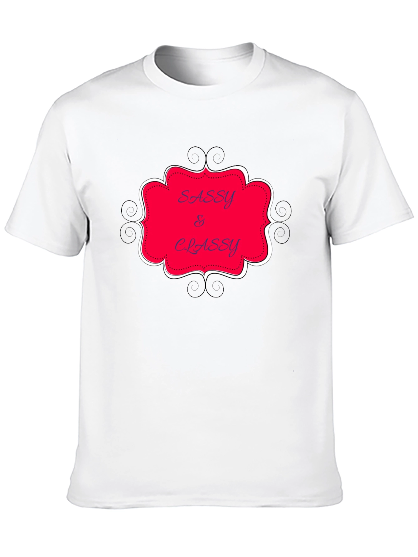 Sassy & Classy Graphic Tee - Stylish Mens T-Shirt