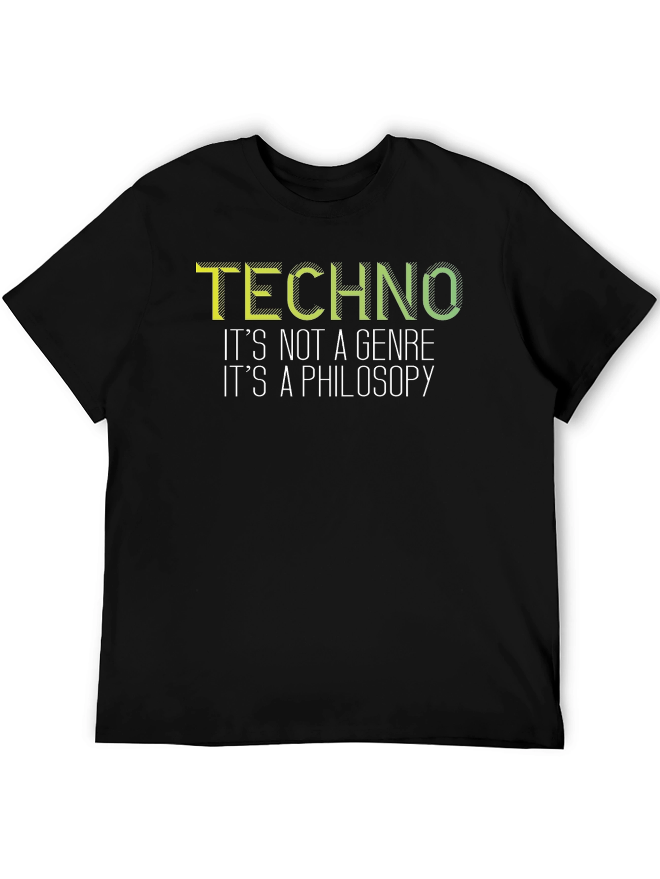 Techno Philosophy Black T-Shirt