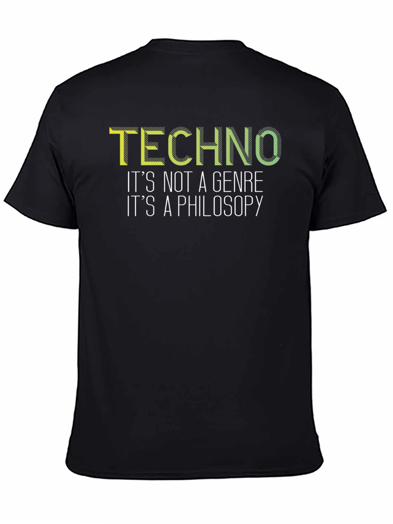 Techno Philosophy Black T-Shirt