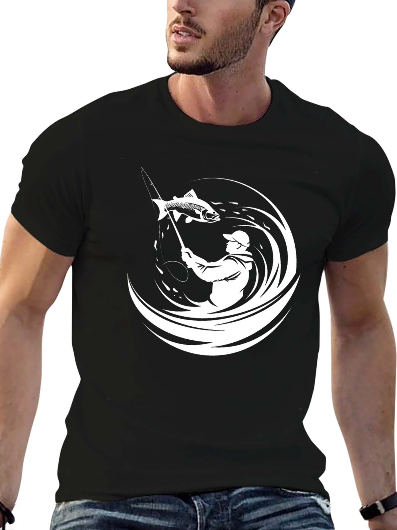 Fishing T-Shirt: Catch of the Day Graphic Tee