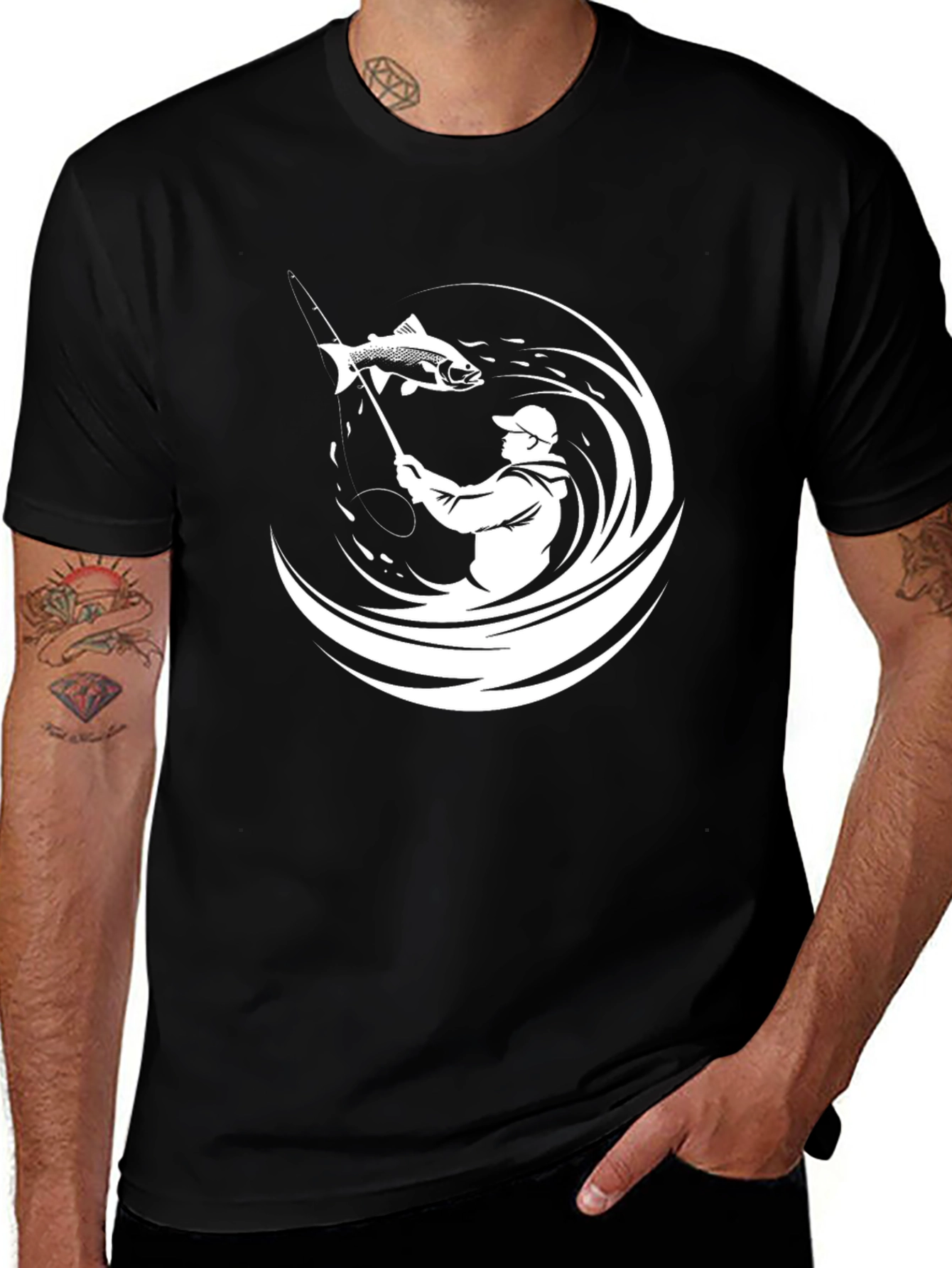 Fishing T-Shirt: Catch of the Day Graphic Tee