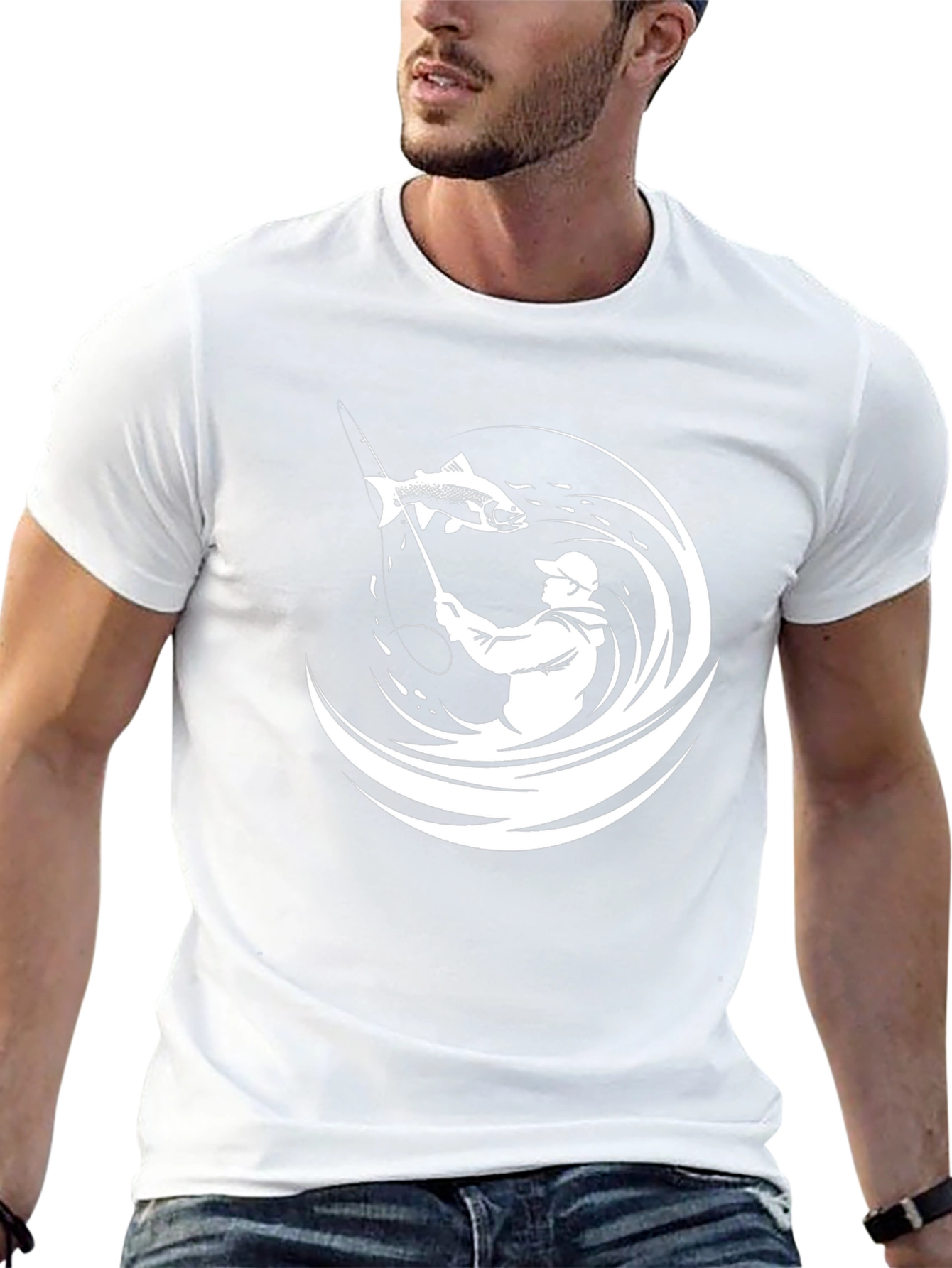 Fishing T-Shirt: Catch of the Day Graphic Tee