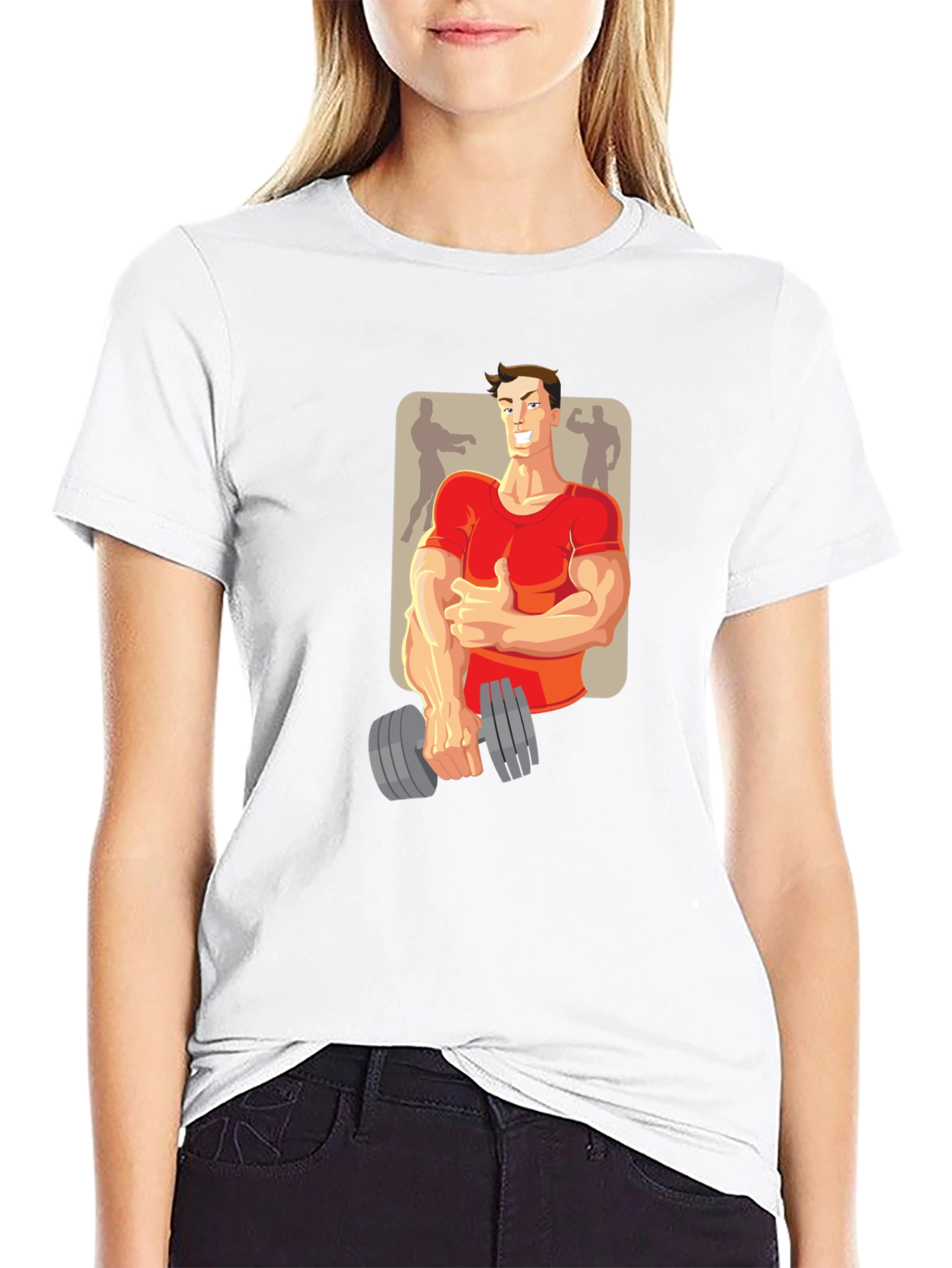 Weightlifter Graphic T-Shirt