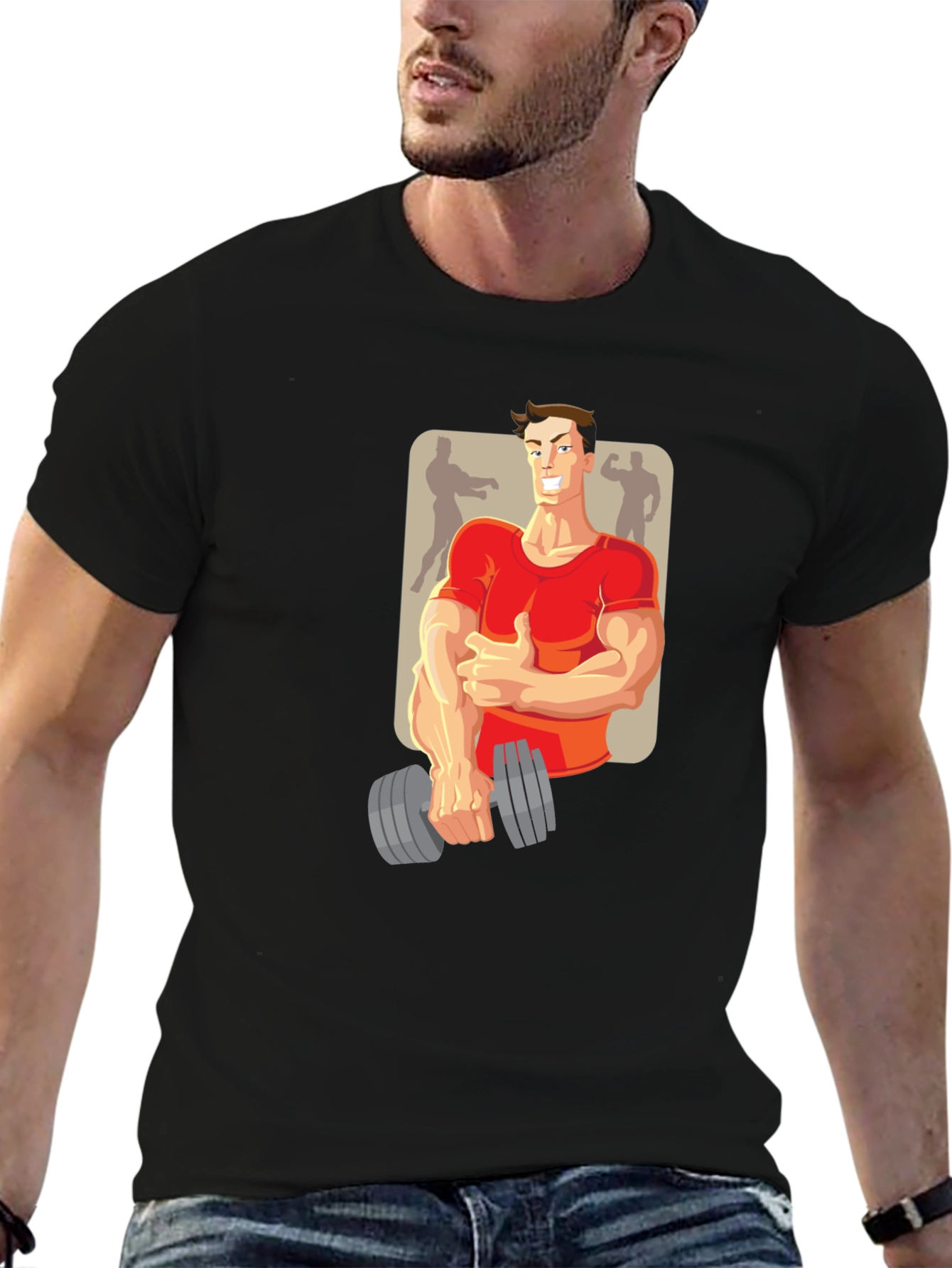 Weightlifter Graphic T-Shirt