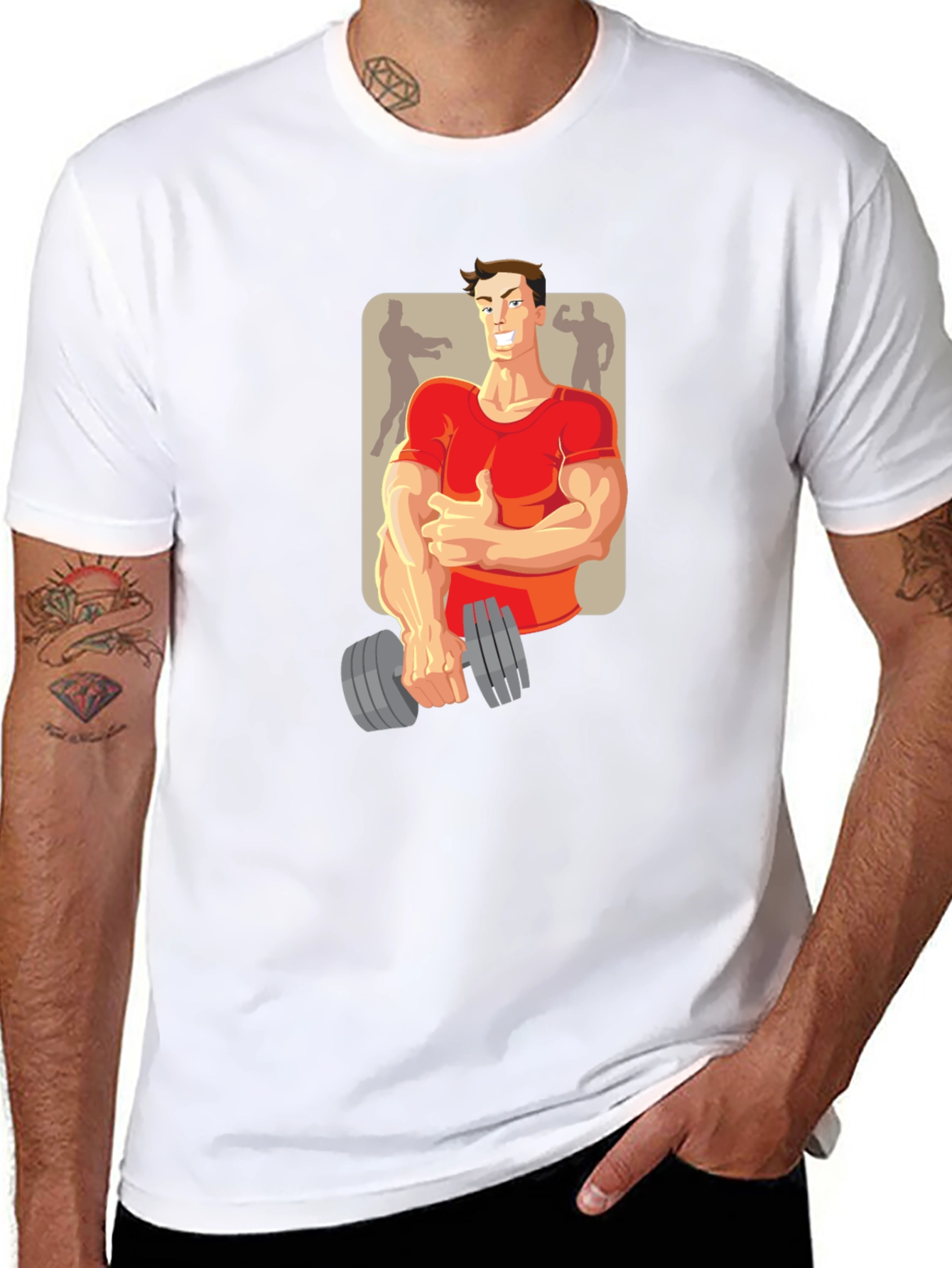 Weightlifter Graphic T-Shirt