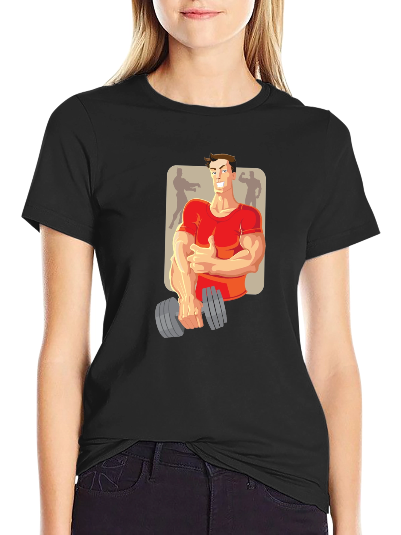 Weightlifter Graphic T-Shirt
