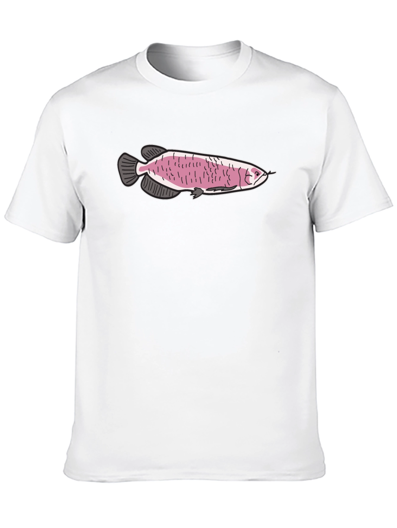 Arowana Fish Graphic T-Shirt