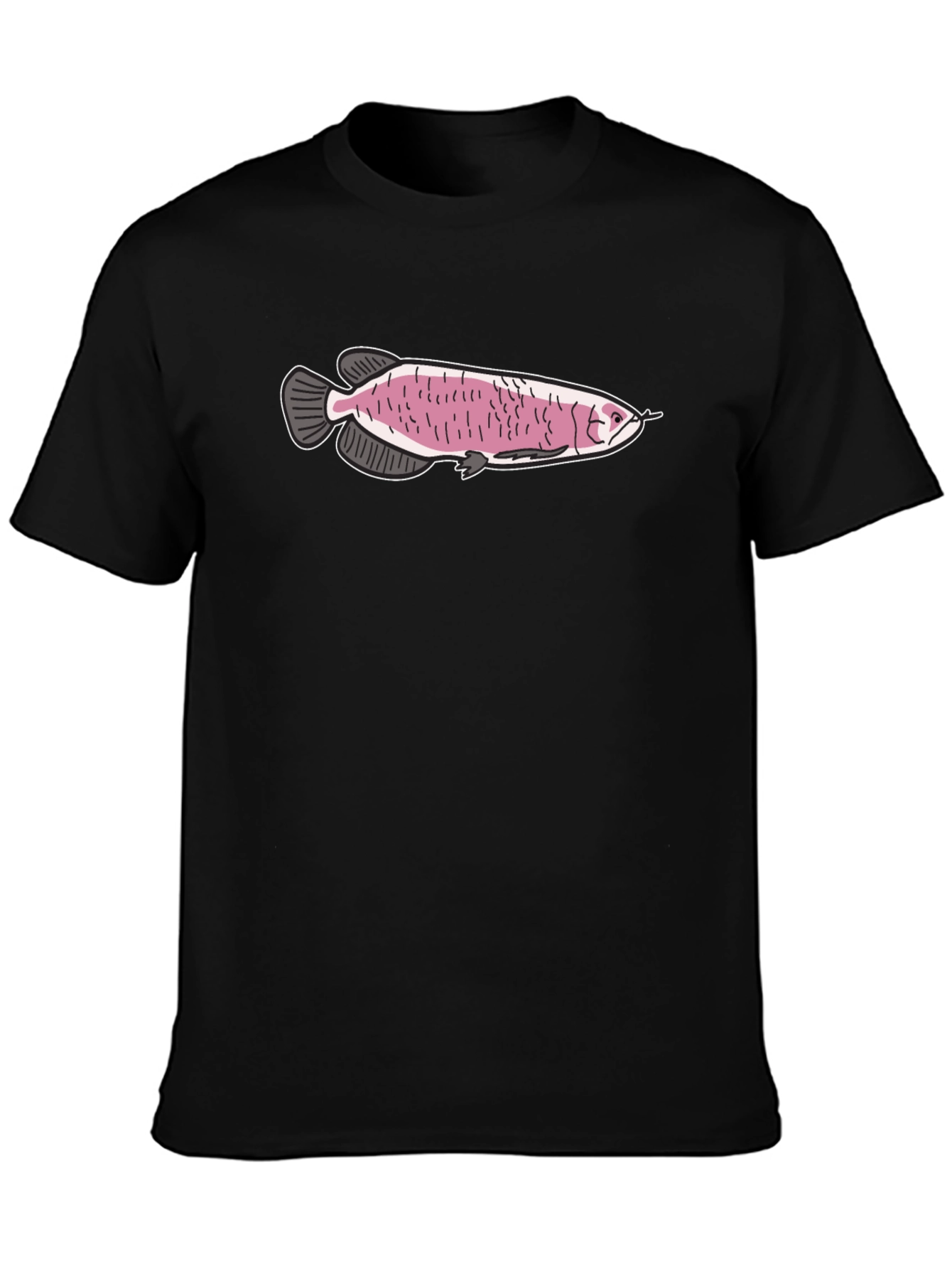 Arowana Fish Graphic T-Shirt