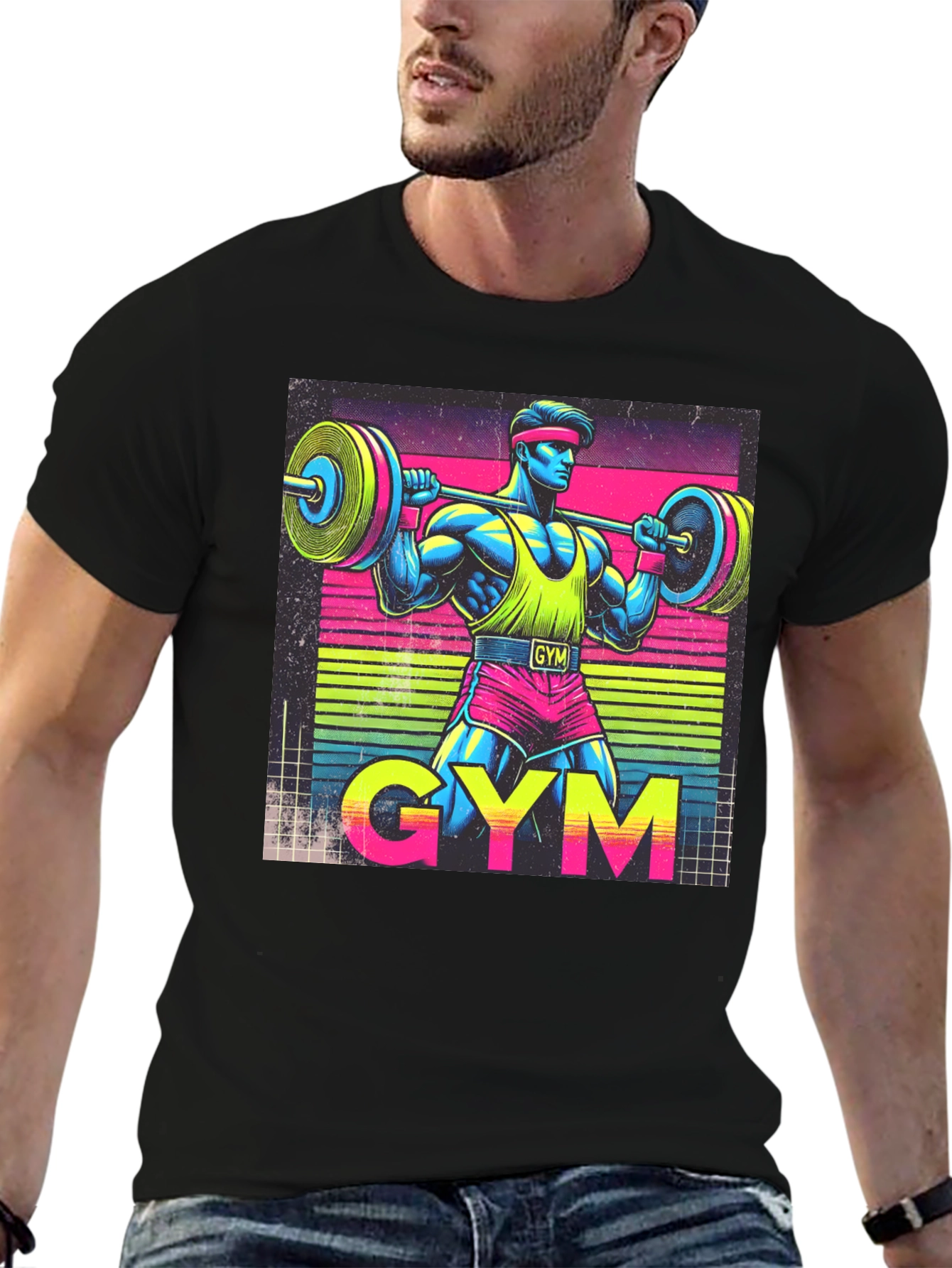 Retro Gym Workout T-Shirt