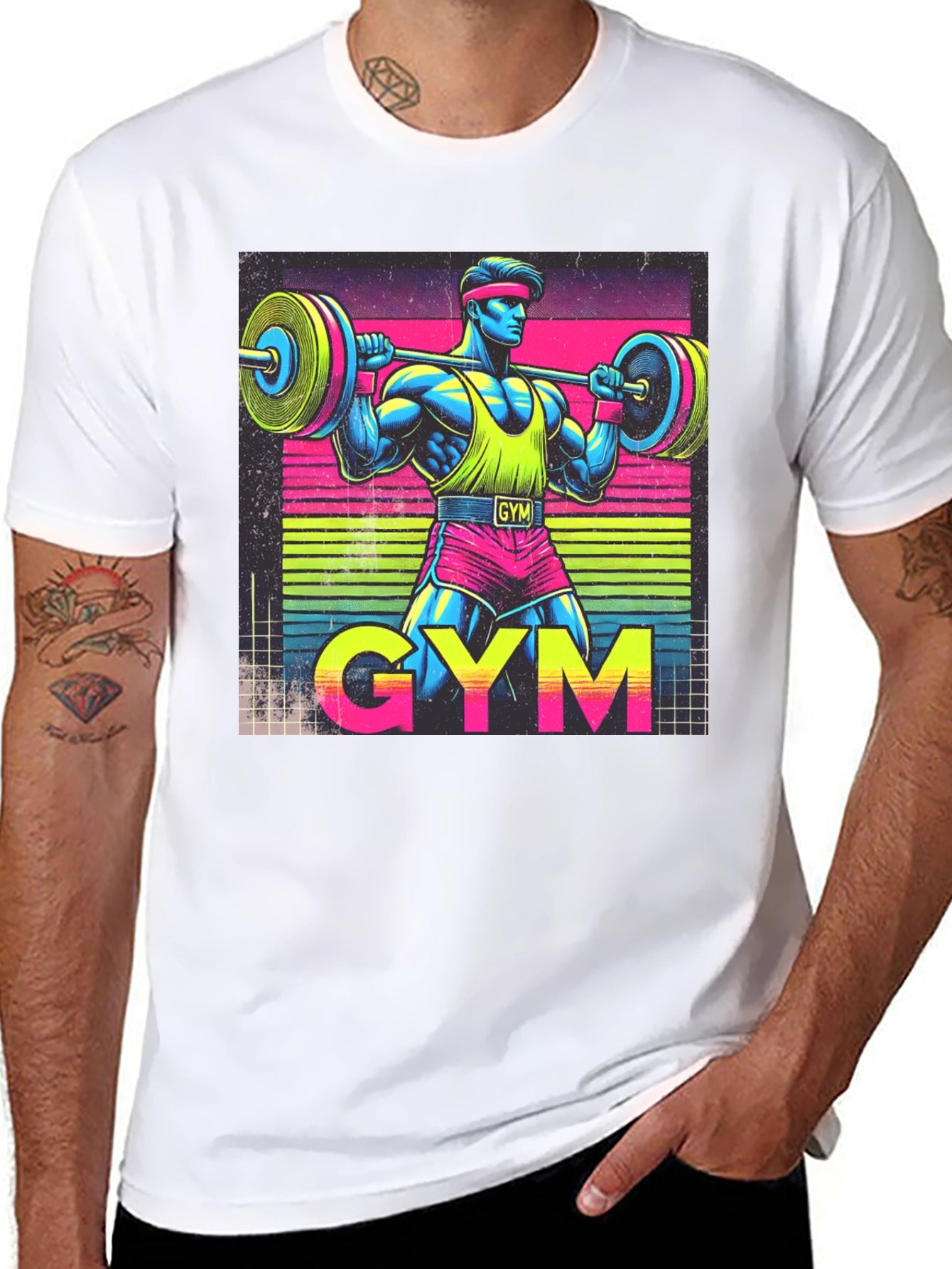 Retro Gym Workout T-Shirt