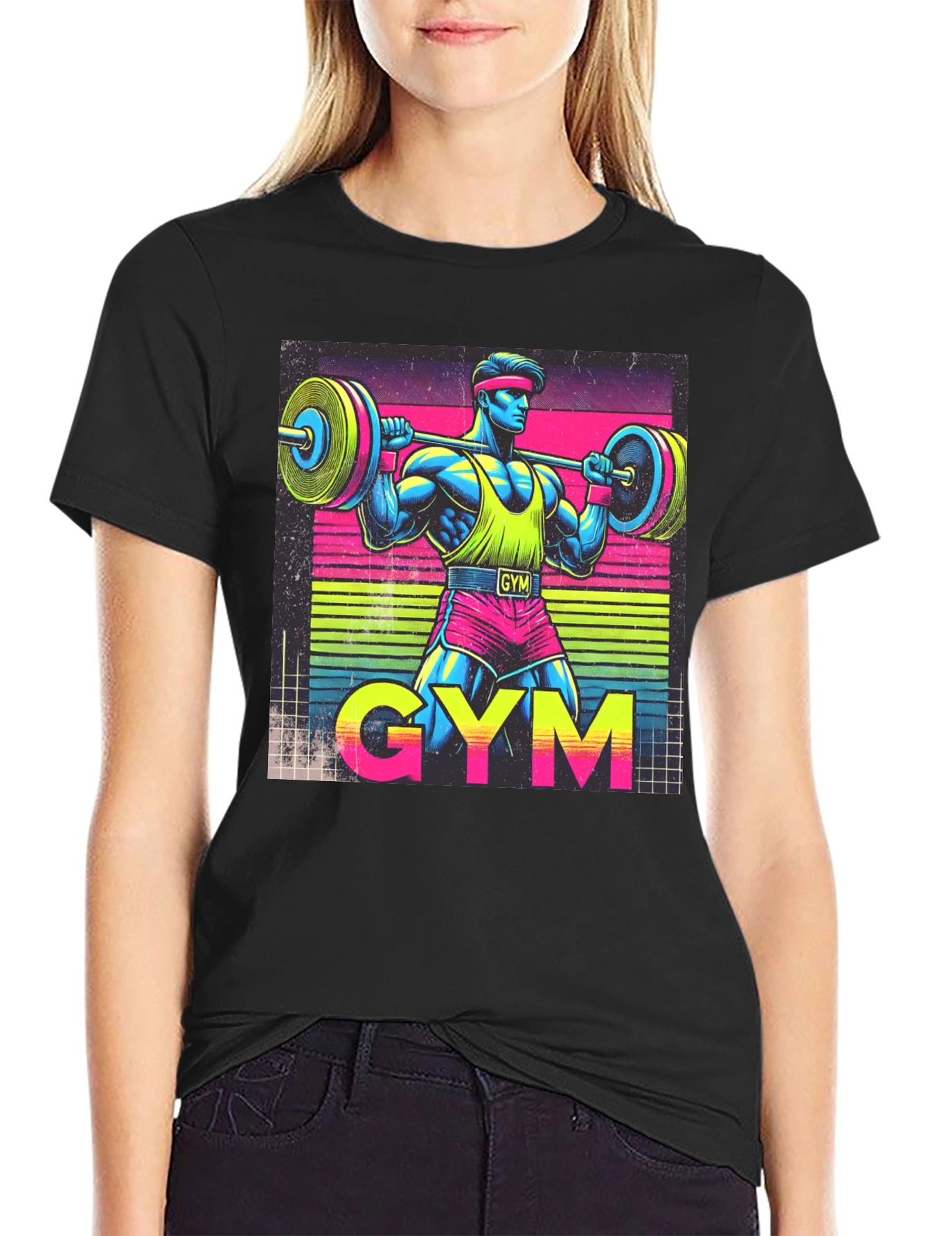 Retro Gym Workout T-Shirt