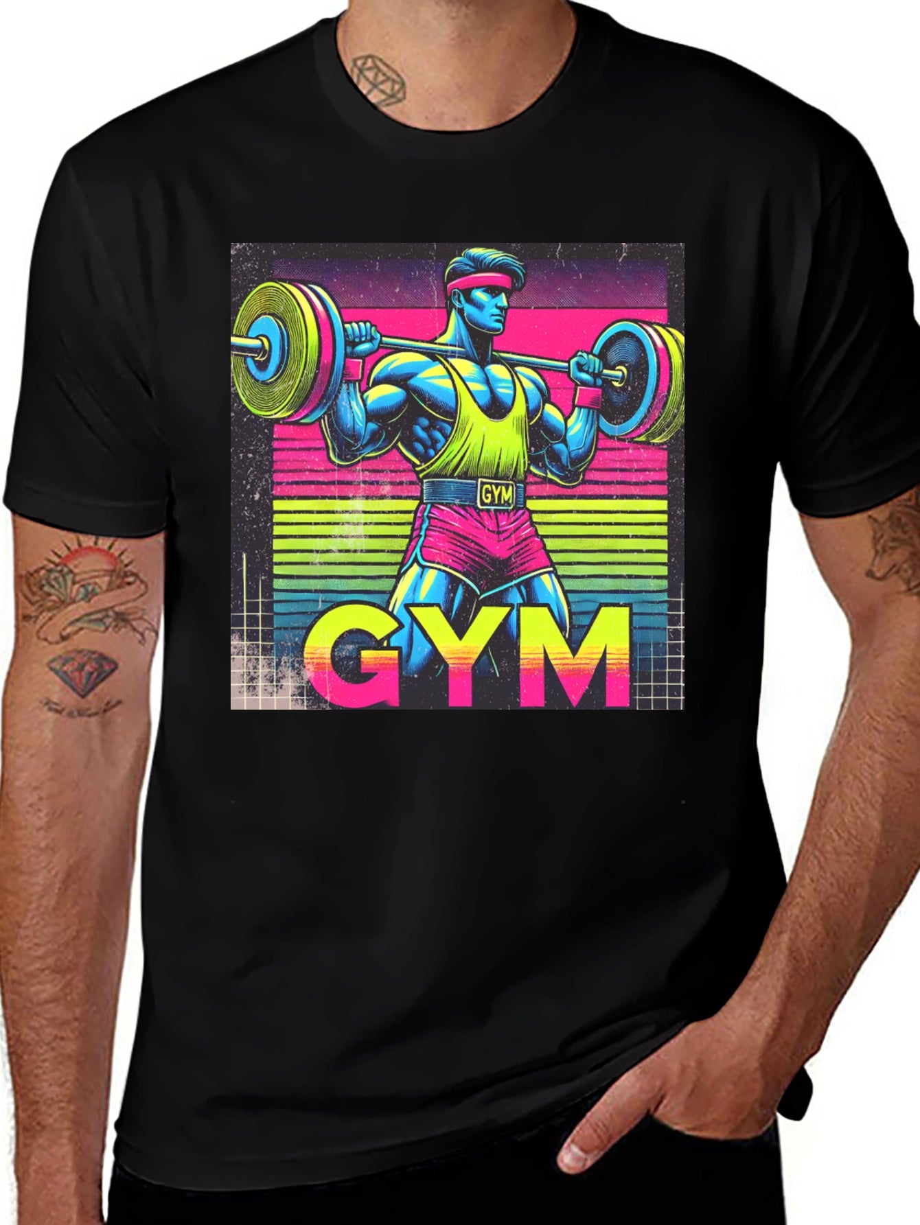 Retro Gym Workout T-Shirt