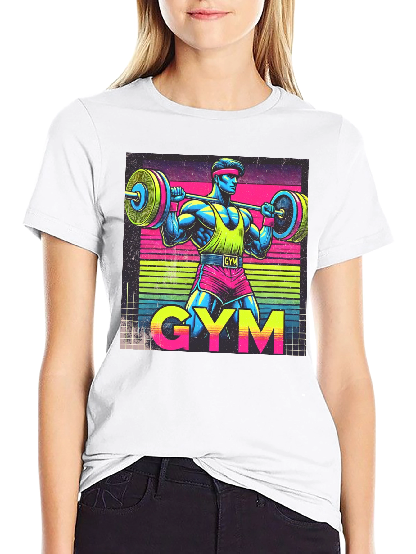 Retro Gym Workout T-Shirt