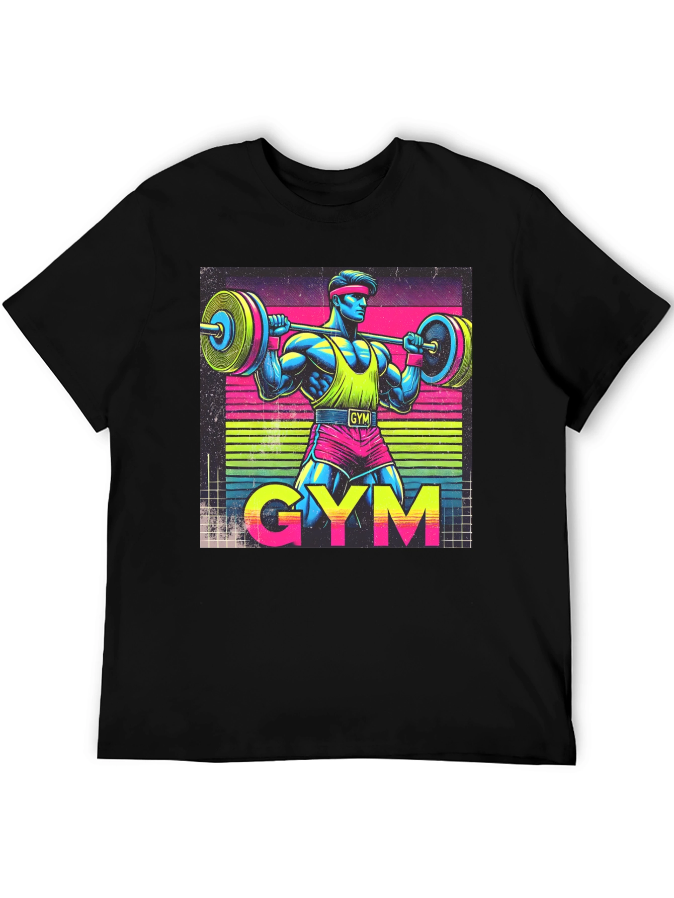 Retro Gym Workout T-Shirt