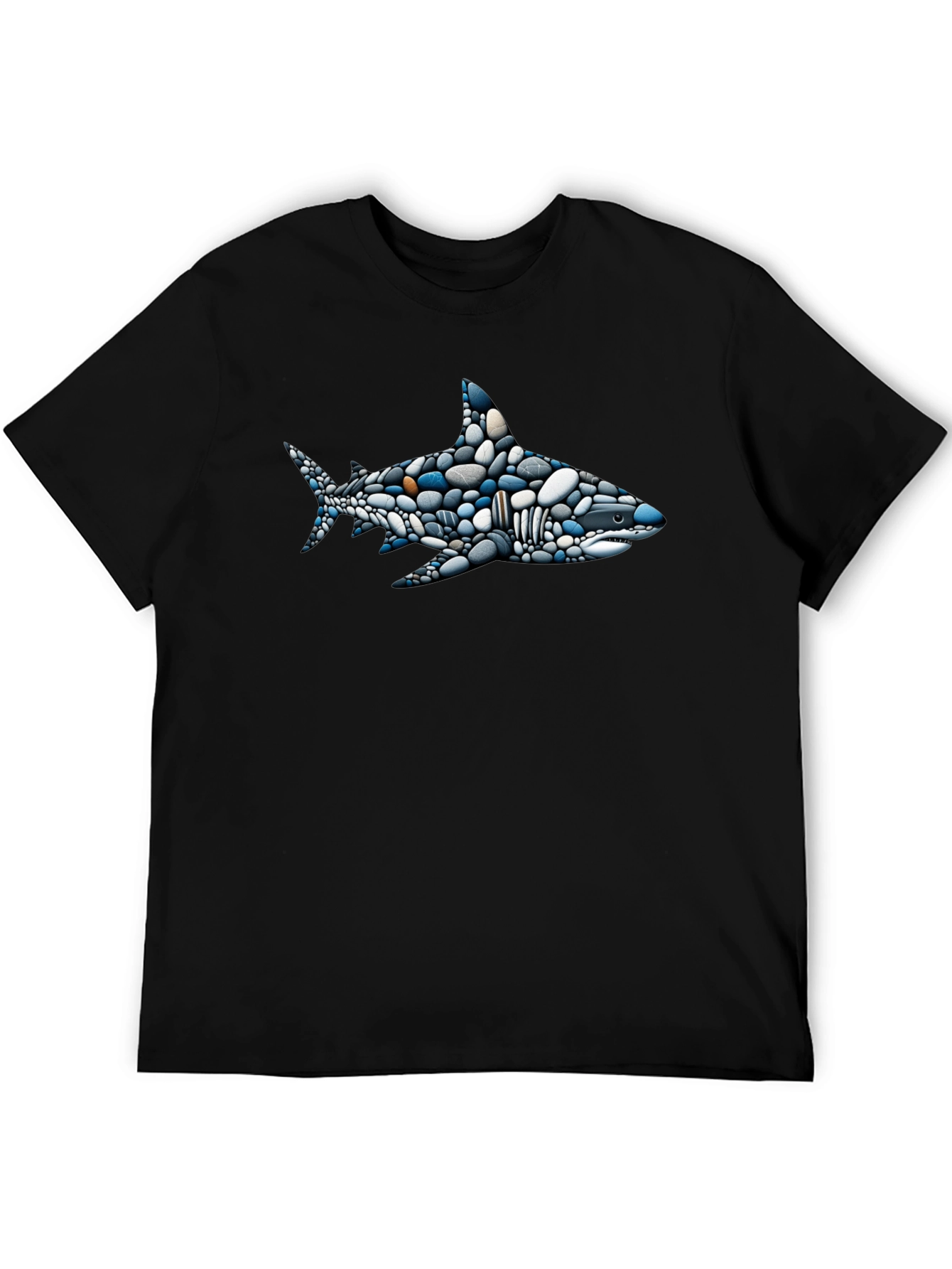 Shark Made of Stones Graphic Tee
