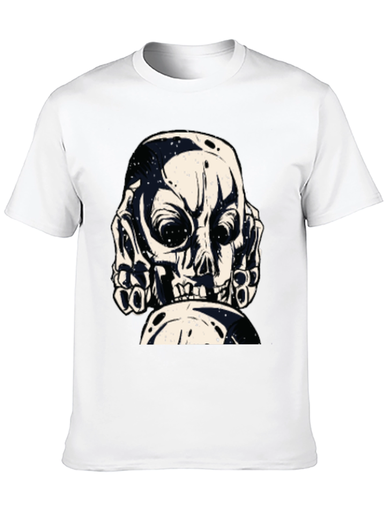 Skull Graphic Tee - Bold & Edgy Design
